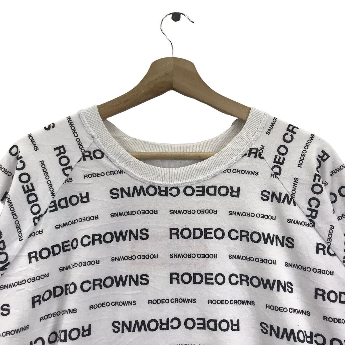 Other RODEO CROWN RCWB Overprint Reversible Oversize Sweatshirt Size US XXL / EU 58 / 5 - 2 Thumbnail
