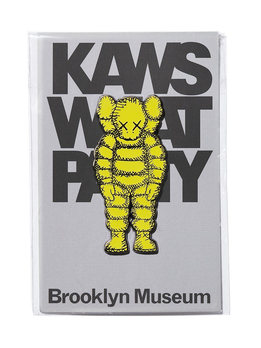 Kaws Pin WHAT PARTY (YELLOW) Size ONE SIZE - 4 Thumbnail