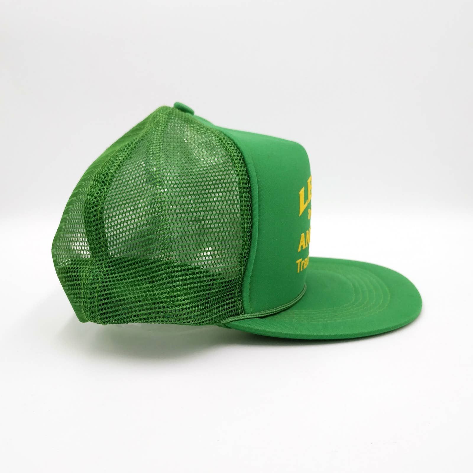 Vintage Vintage Lebo 2nd Annual Antique Tractor Pull Trucker Hat 80s Size ONE SIZE - 7 Thumbnail