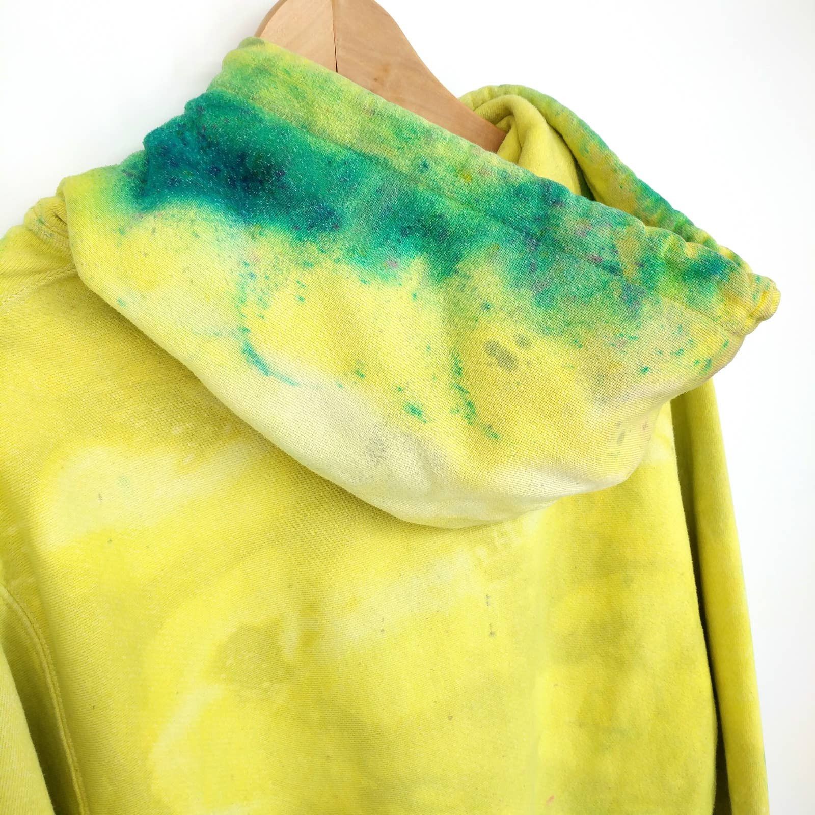 Champion × Vintage Champion Custom Radioactive Reverse Weave Hoodie Sweatshirt Size US L / EU 52-54 / 3 - 9 Thumbnail