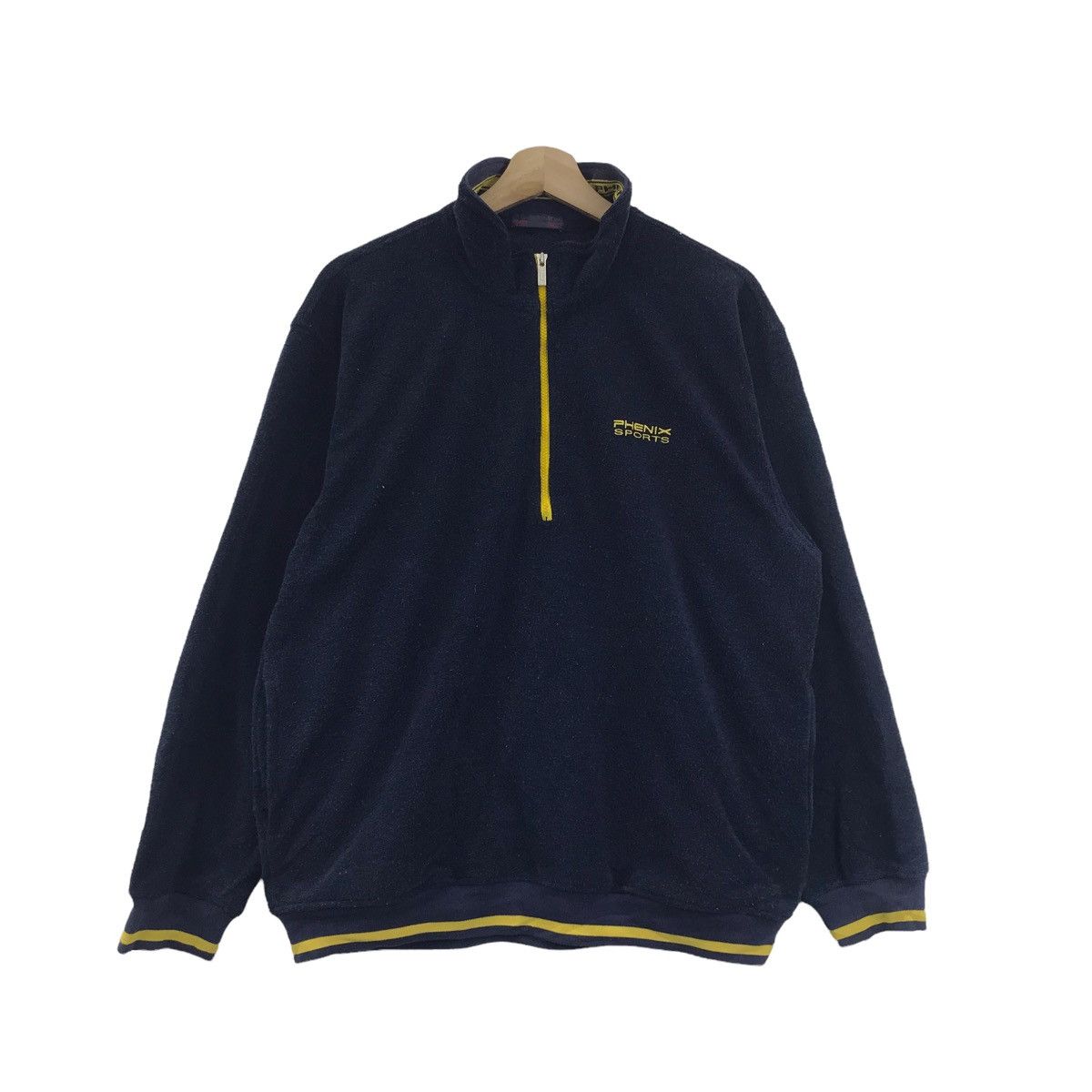 Vintage PHENIX SKI SKIING Japan Outdoor Winter Half ZipperSweatshirt Size US L / EU 52-54 / 3 - 1 Thumbnail