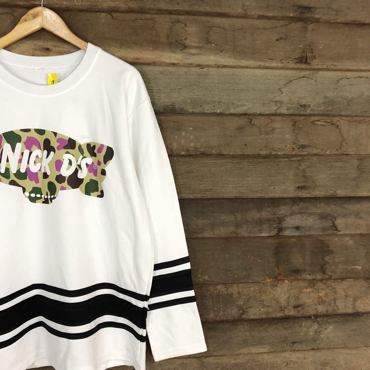 Cartoon Network × Japanese Brand Nick D’s White Jersey #3134 Size US L / EU 52-54 / 3 - 5 Thumbnail