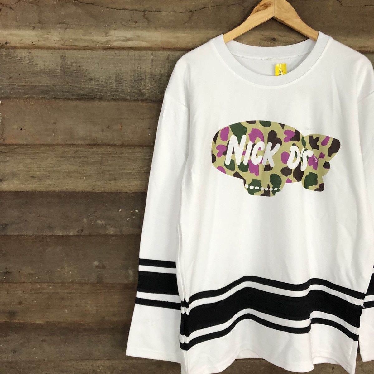 Cartoon Network × Japanese Brand Nick D’s White Jersey #3134 Size US L / EU 52-54 / 3 - 7 Thumbnail
