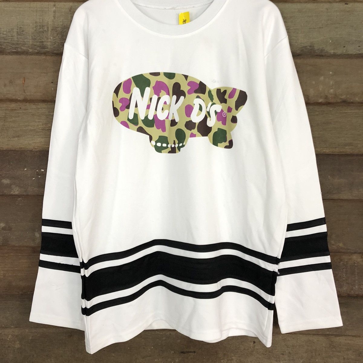 Cartoon Network × Japanese Brand Nick D’s White Jersey #3134 Size US L / EU 52-54 / 3 - 8 Thumbnail