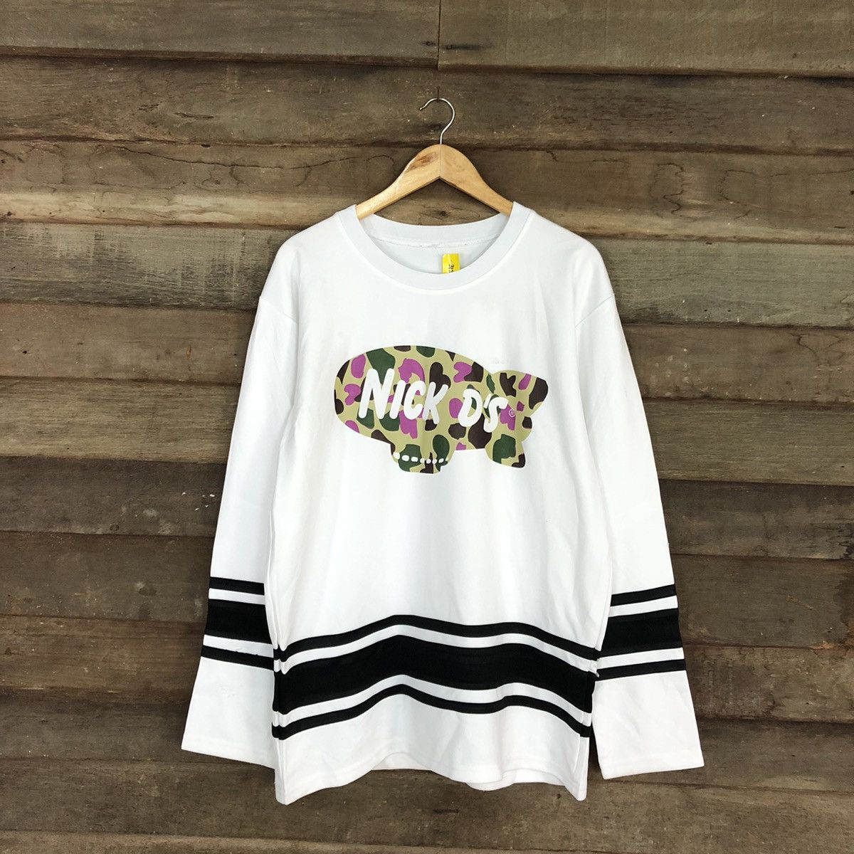Cartoon Network × Japanese Brand Nick D’s White Jersey #3134 Size US L / EU 52-54 / 3 - 1 Thumbnail
