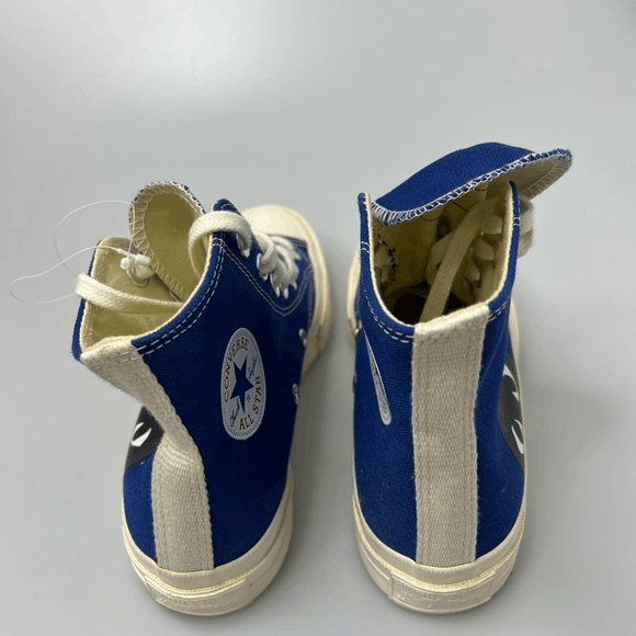Comme des Garcons × Converse CDG CONVERSE X COMME DES GARCONS PLAY Chuck 70 High Top Blue Size US 6 / IT 36 - 5 Thumbnail