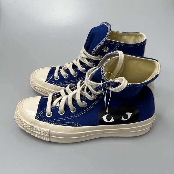 Comme des Garcons × Converse CDG CONVERSE X COMME DES GARCONS PLAY Chuck 70 High Top Blue Size US 6 / IT 36 - 7 Thumbnail