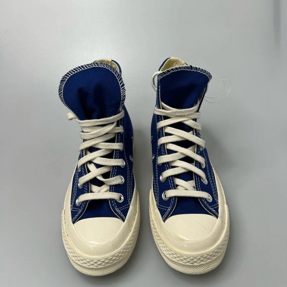 Comme des Garcons × Converse CDG CONVERSE X COMME DES GARCONS PLAY Chuck 70 High Top Blue Size US 6 / IT 36 - 4 Thumbnail
