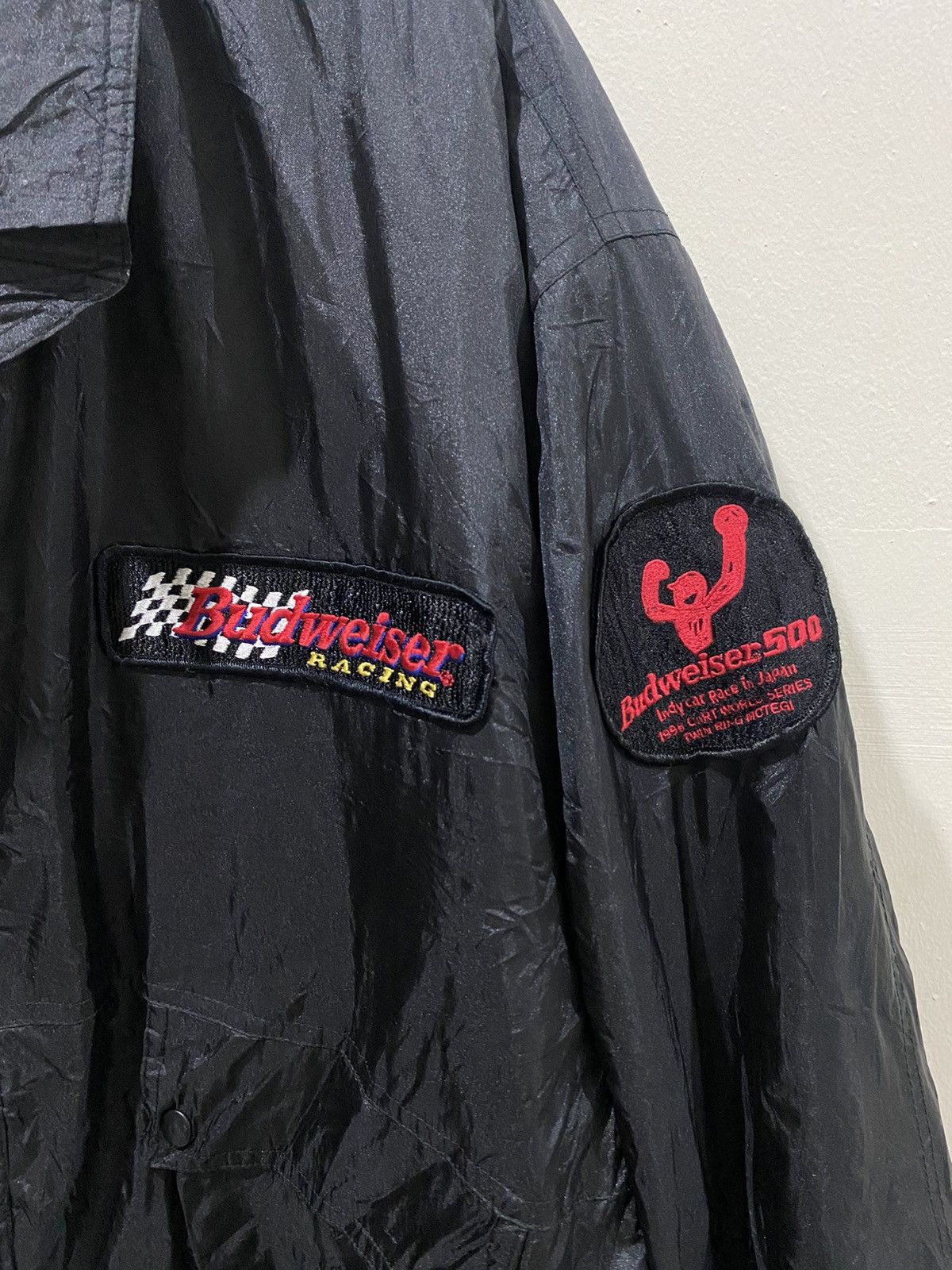 Budweiser VTG 1998 Budwiser Racing Indy Car Racing Jacket Size US L / EU 52-54 / 3 - 6 Thumbnail