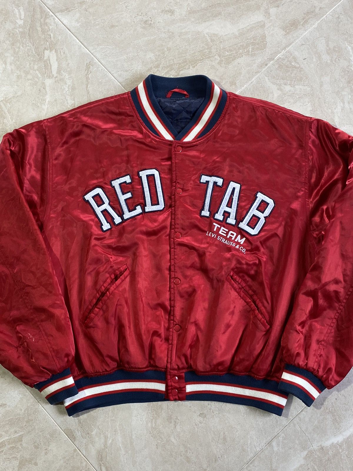 Levi's Levi’s Red Tab vintage 1991 varsity bomber jacket Size US XL / EU 56 / 4 - 2 Thumbnail