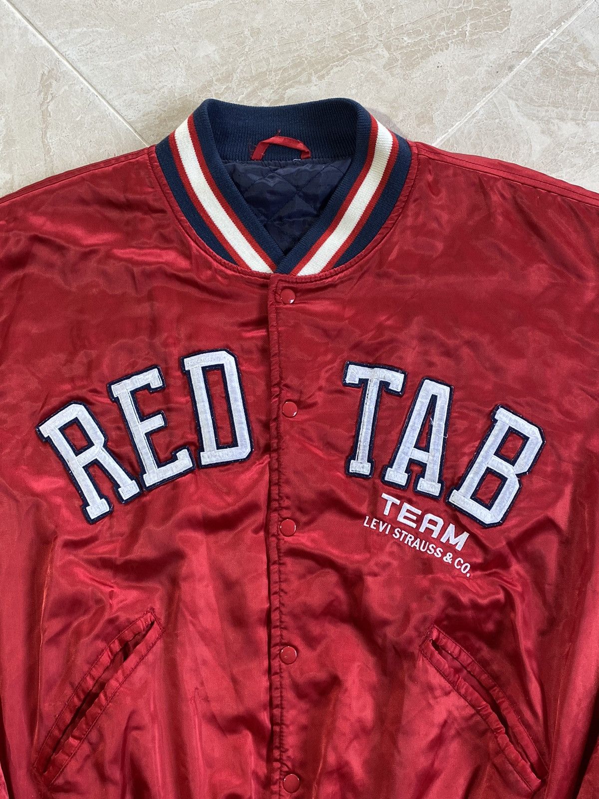 Levi's Levi’s Red Tab vintage 1991 varsity bomber jacket Size US XL / EU 56 / 4 - 3 Thumbnail