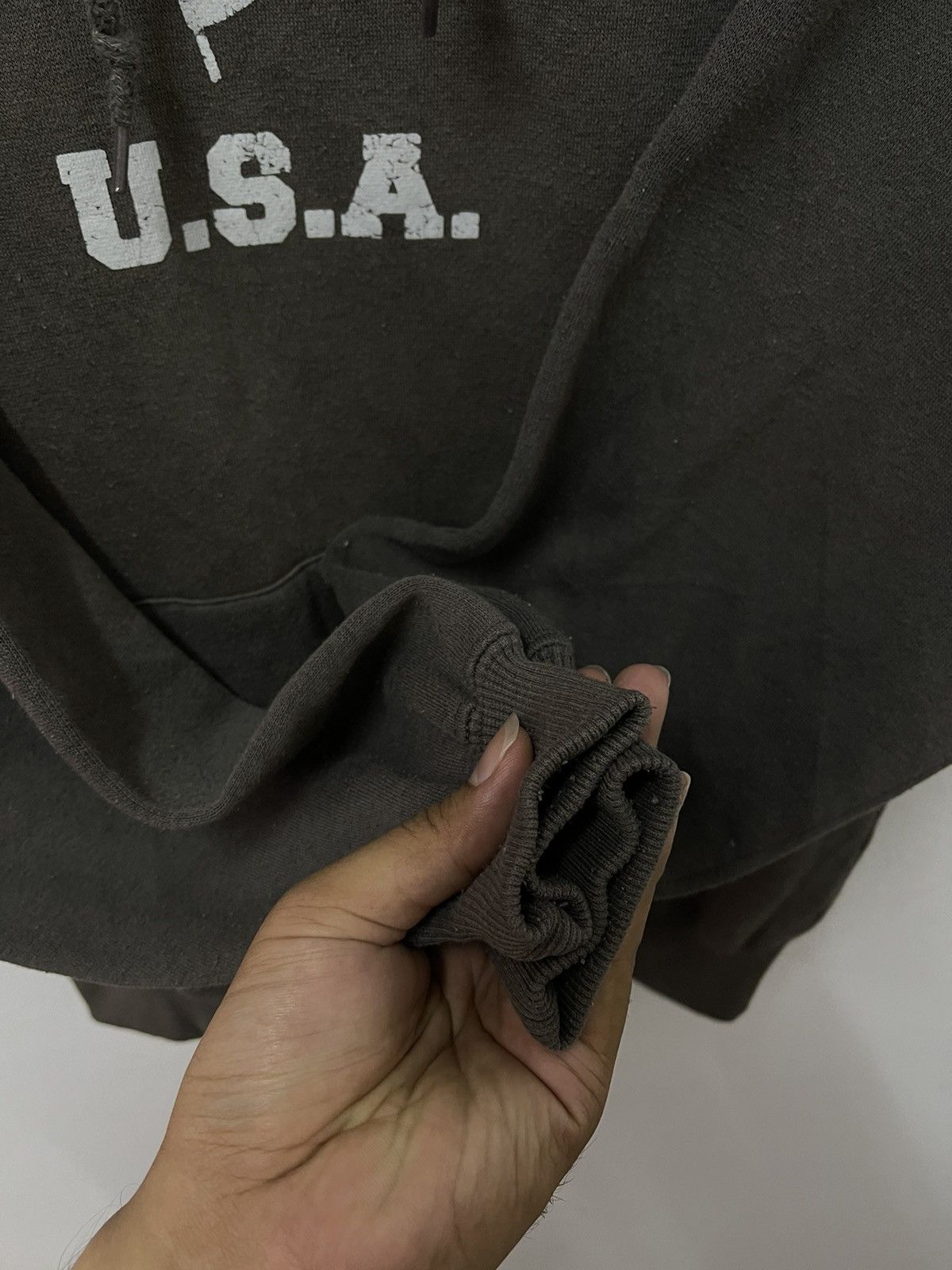 Japanese Brand × Vintage Vintage Arkansas USA Spell Out Sweatshirt hoodie Size US L / EU 52-54 / 3 - 4 Thumbnail