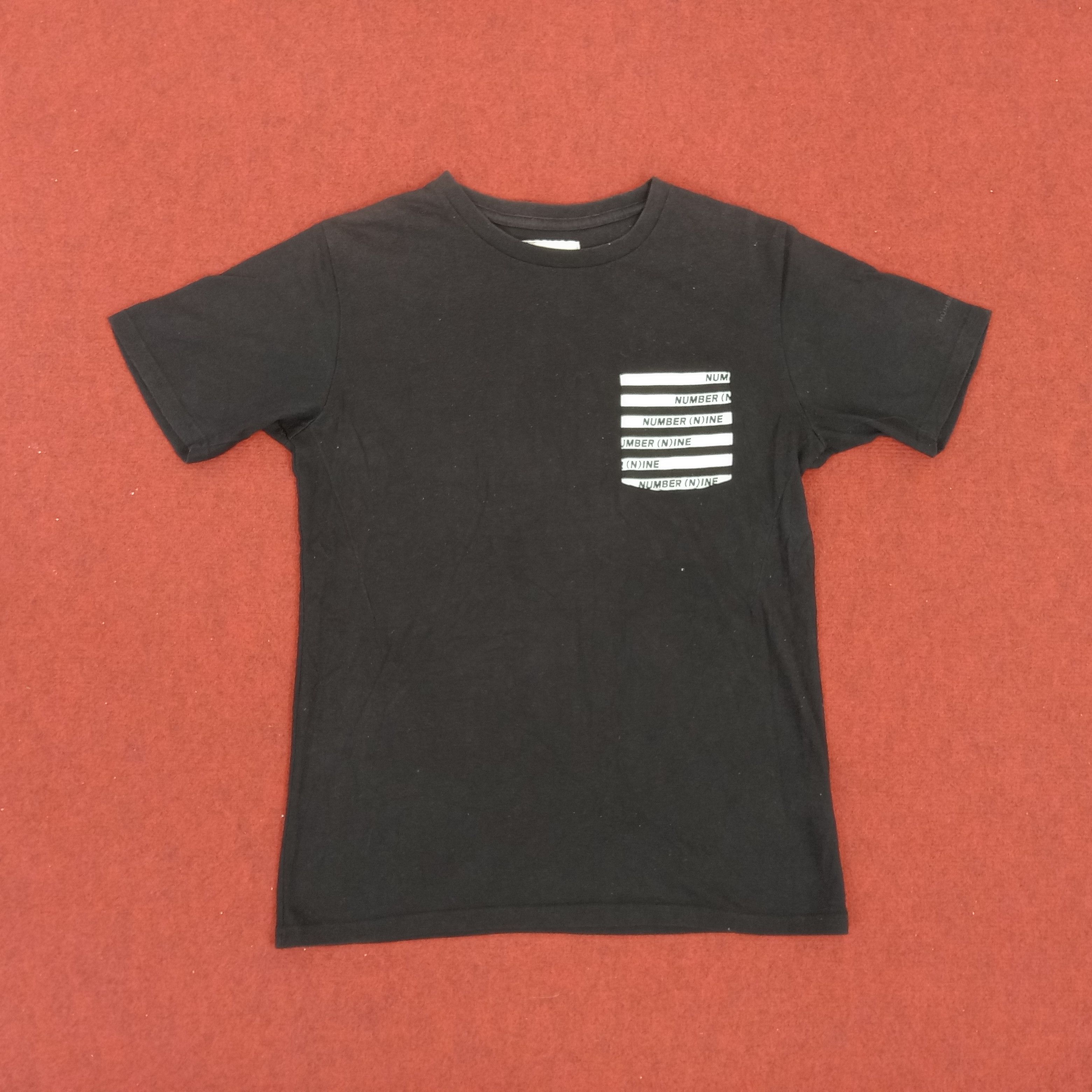 image of Number N Ine x Vintage Number Nine Streetwear Style Tshirt in Black (Size Medium)