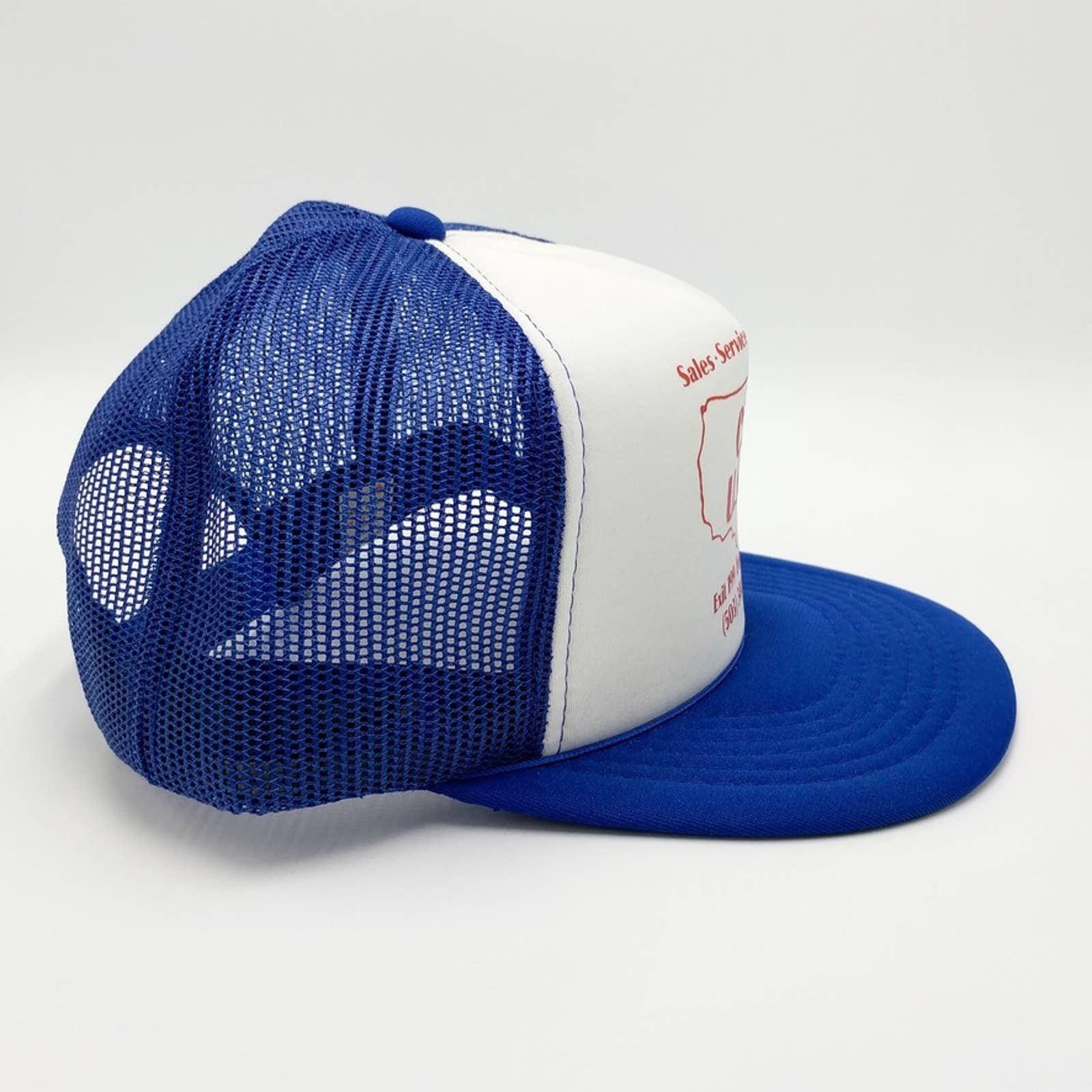 Vintage Vintage CBUSA Snapback Trucker Mesh Hat 80s Cap Industrial Size ONE SIZE - 3 Thumbnail