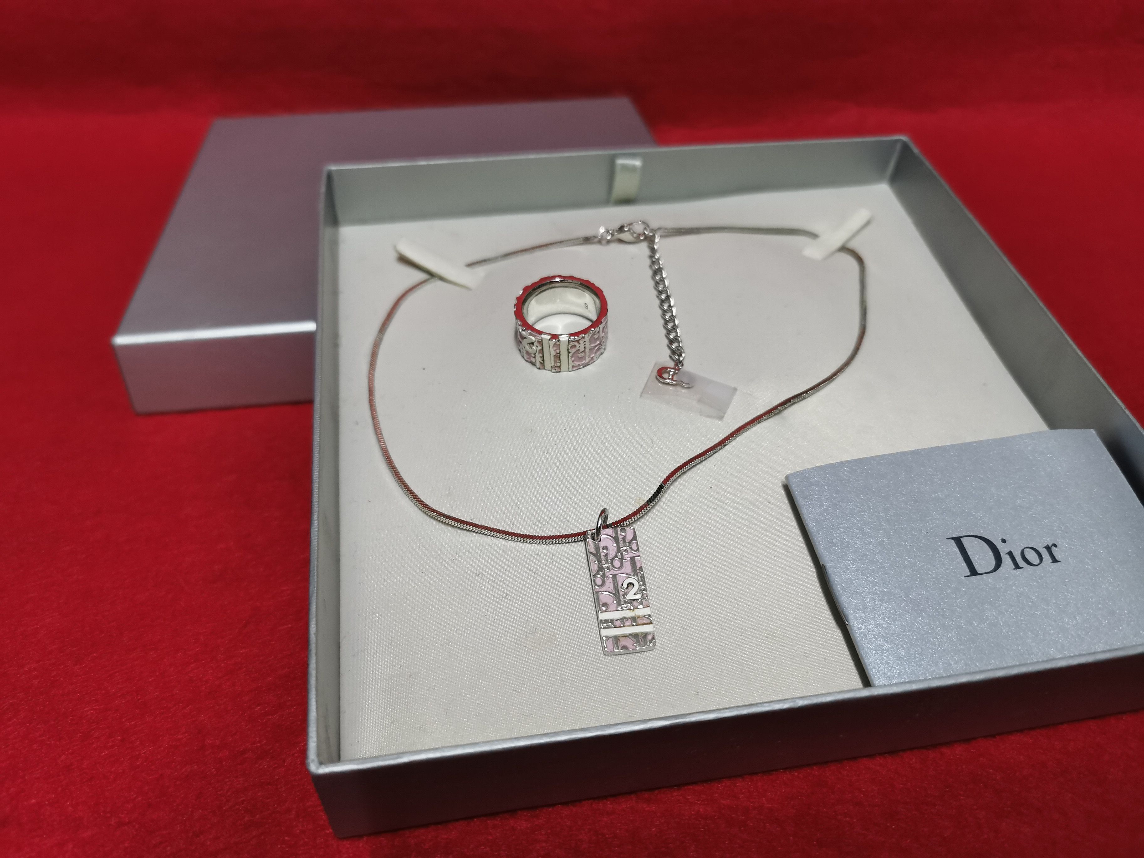 Dior Christian Dior Trotter Necklace Ring Size ONE SIZE - 3 Thumbnail