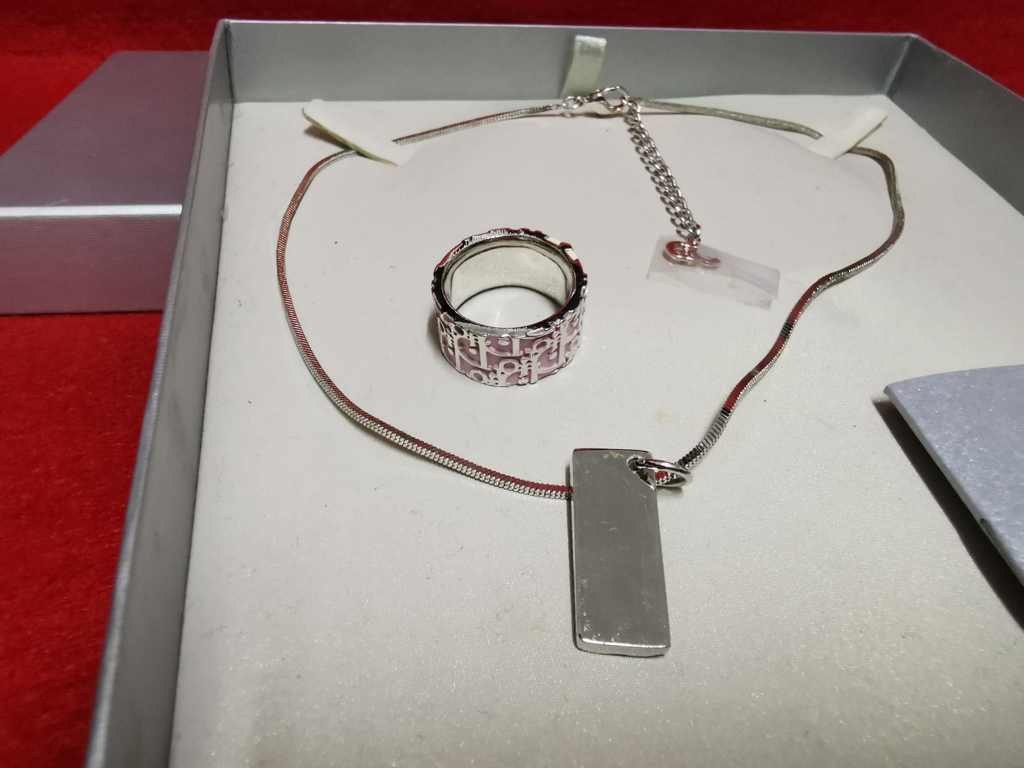 Dior Christian Dior Trotter Necklace Ring Size ONE SIZE - 5 Thumbnail