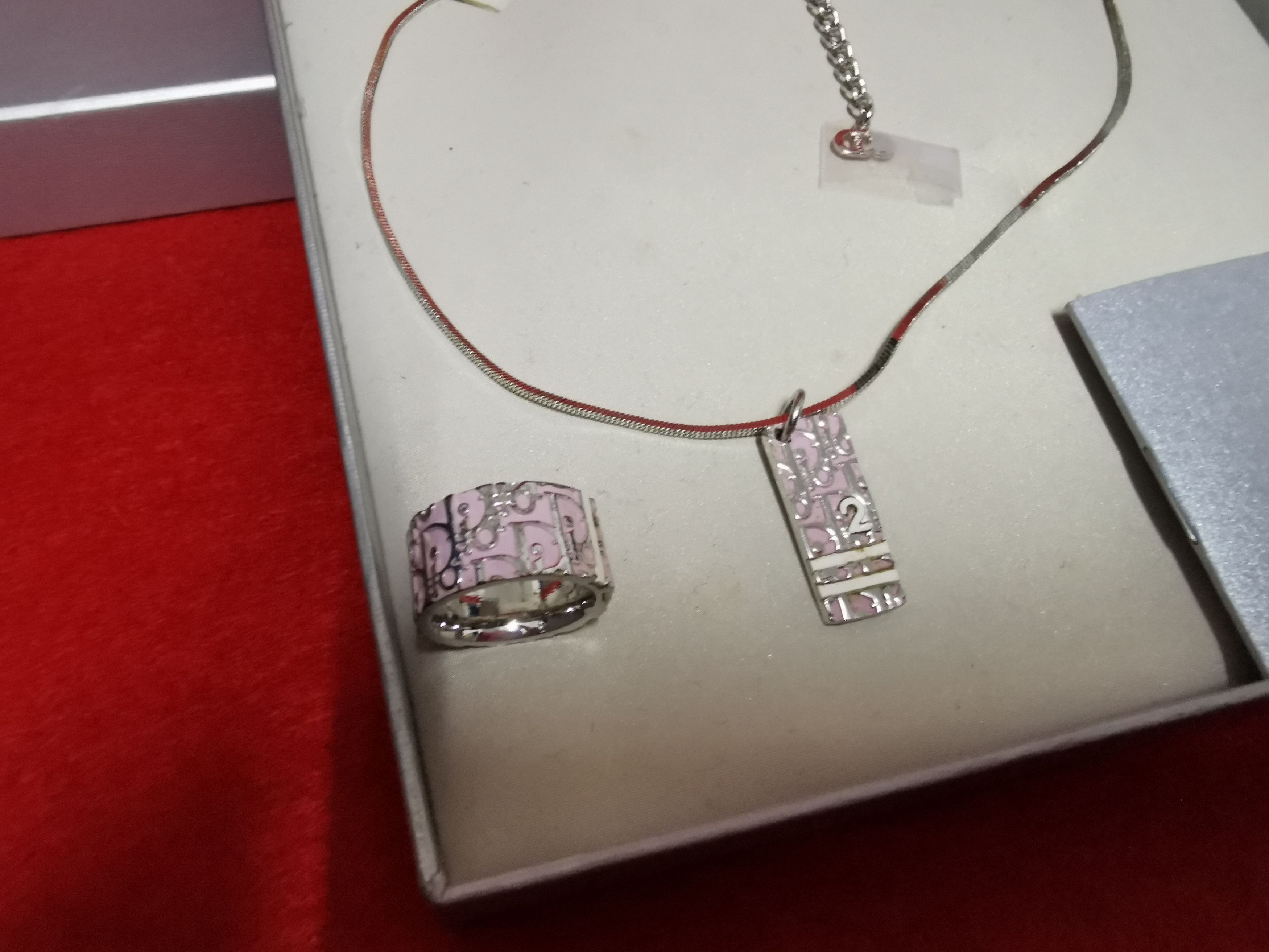 Dior Christian Dior Trotter Necklace Ring Size ONE SIZE - 4 Thumbnail