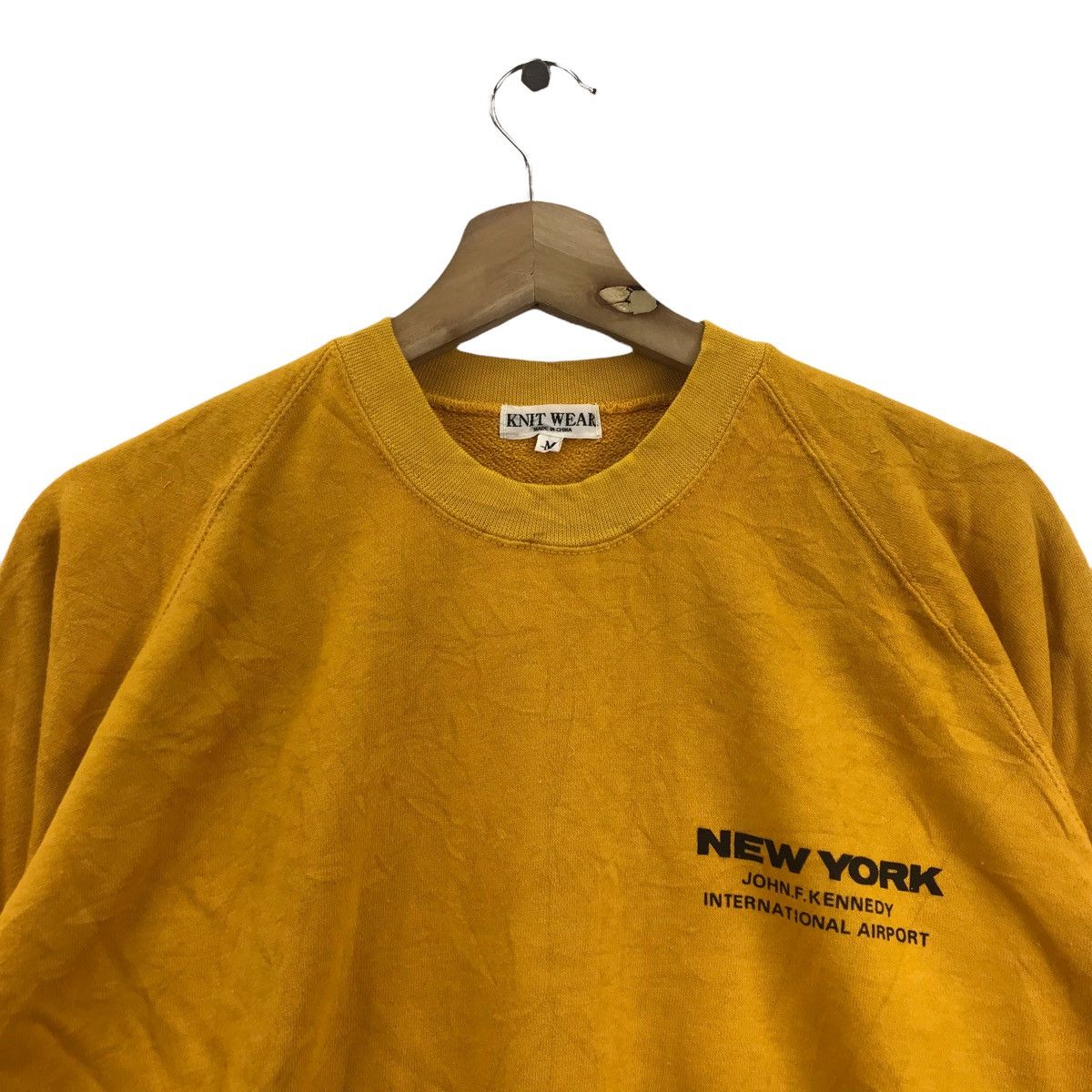 Vintage JOHN F KENNEDY International Airport New York Sweatshirt Size US M / EU 48-50 / 2 - 2 Thumbnail