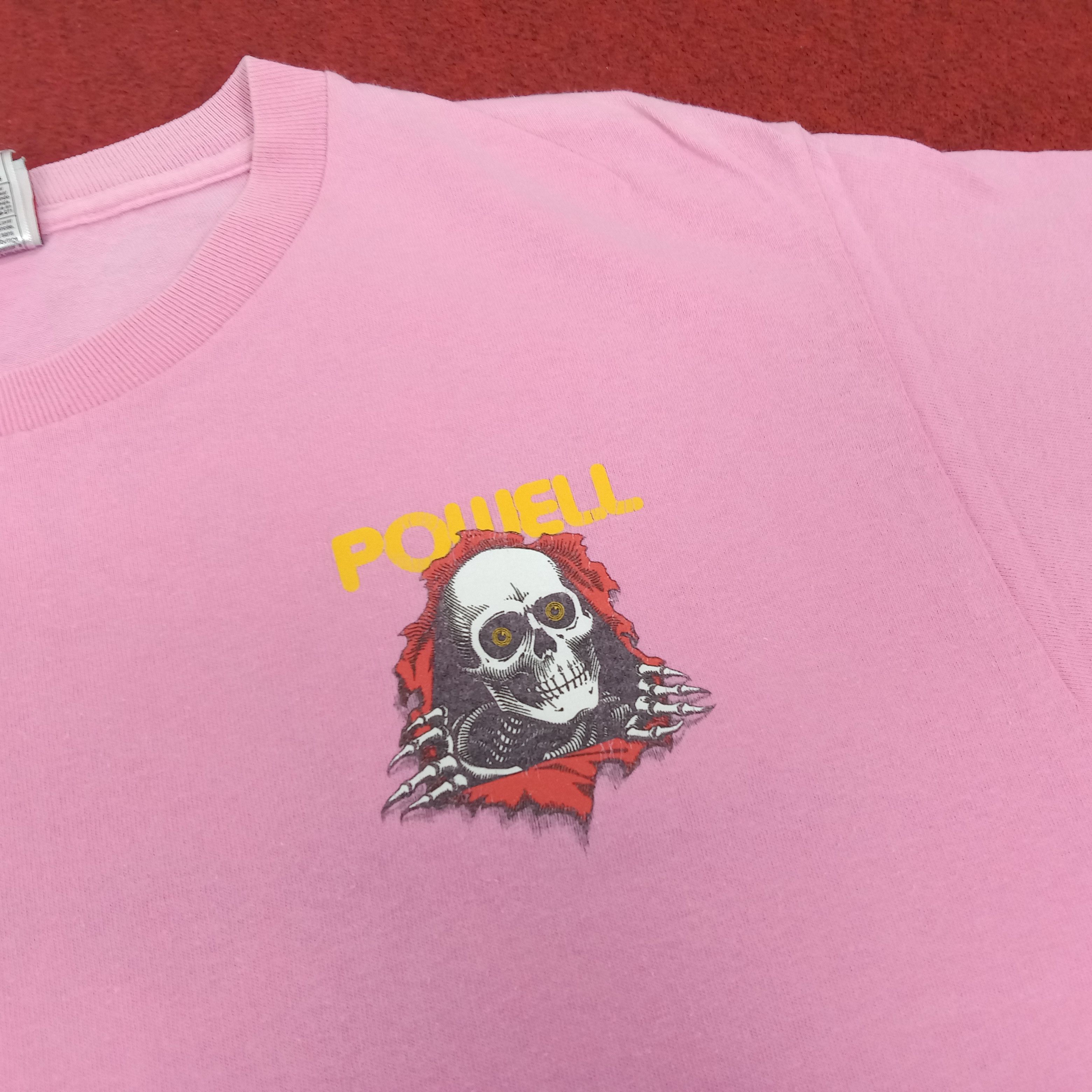 Powell Peralta Powell Peralta Big Skulls Design Skateboard Vintage Tshirt Size US M / EU 48-50 / 2 - 4 Thumbnail