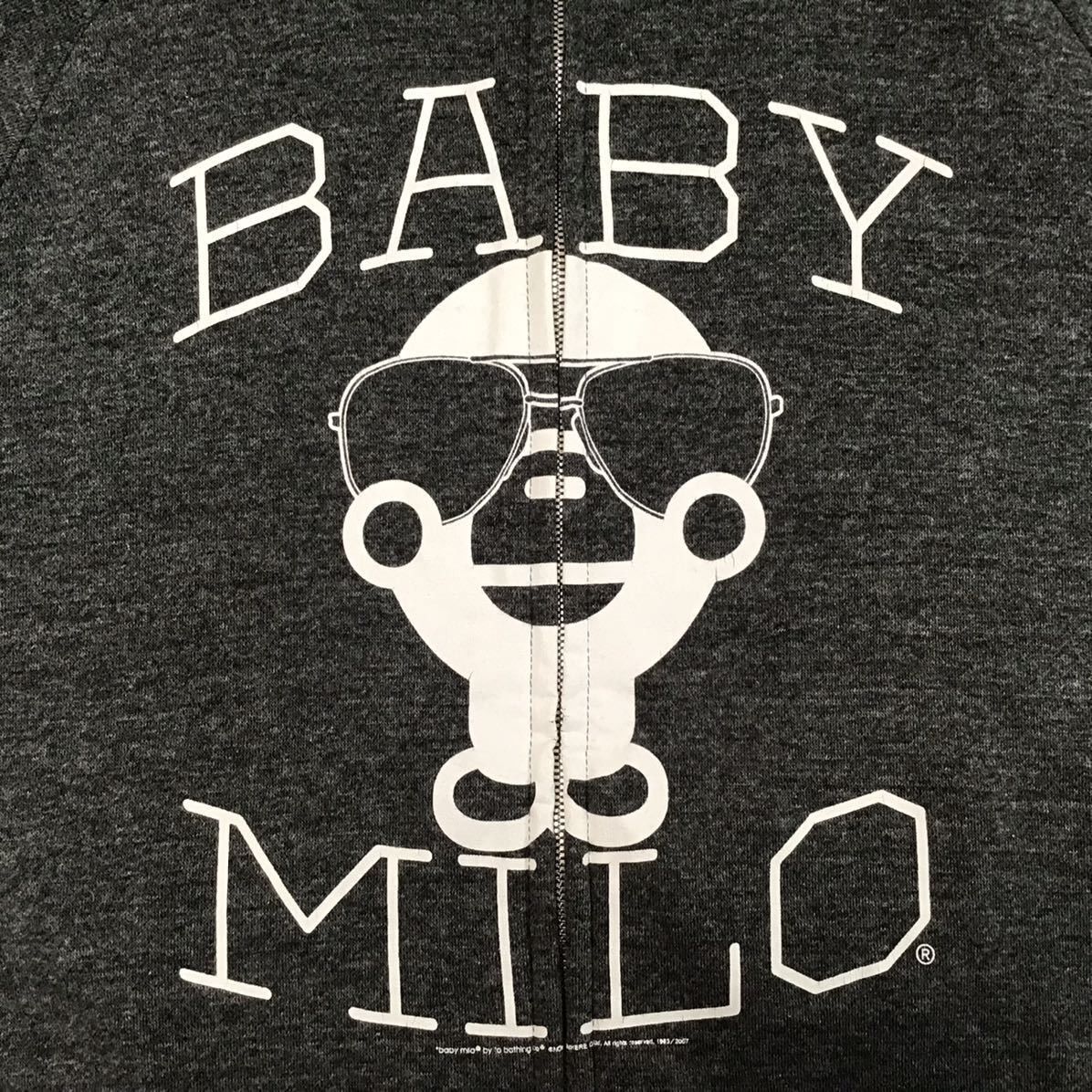 Bape BAPE Sunglasses Milo Full Zip Hoodie Gray Size US S / EU 44-46 / 1 - 2 Thumbnail