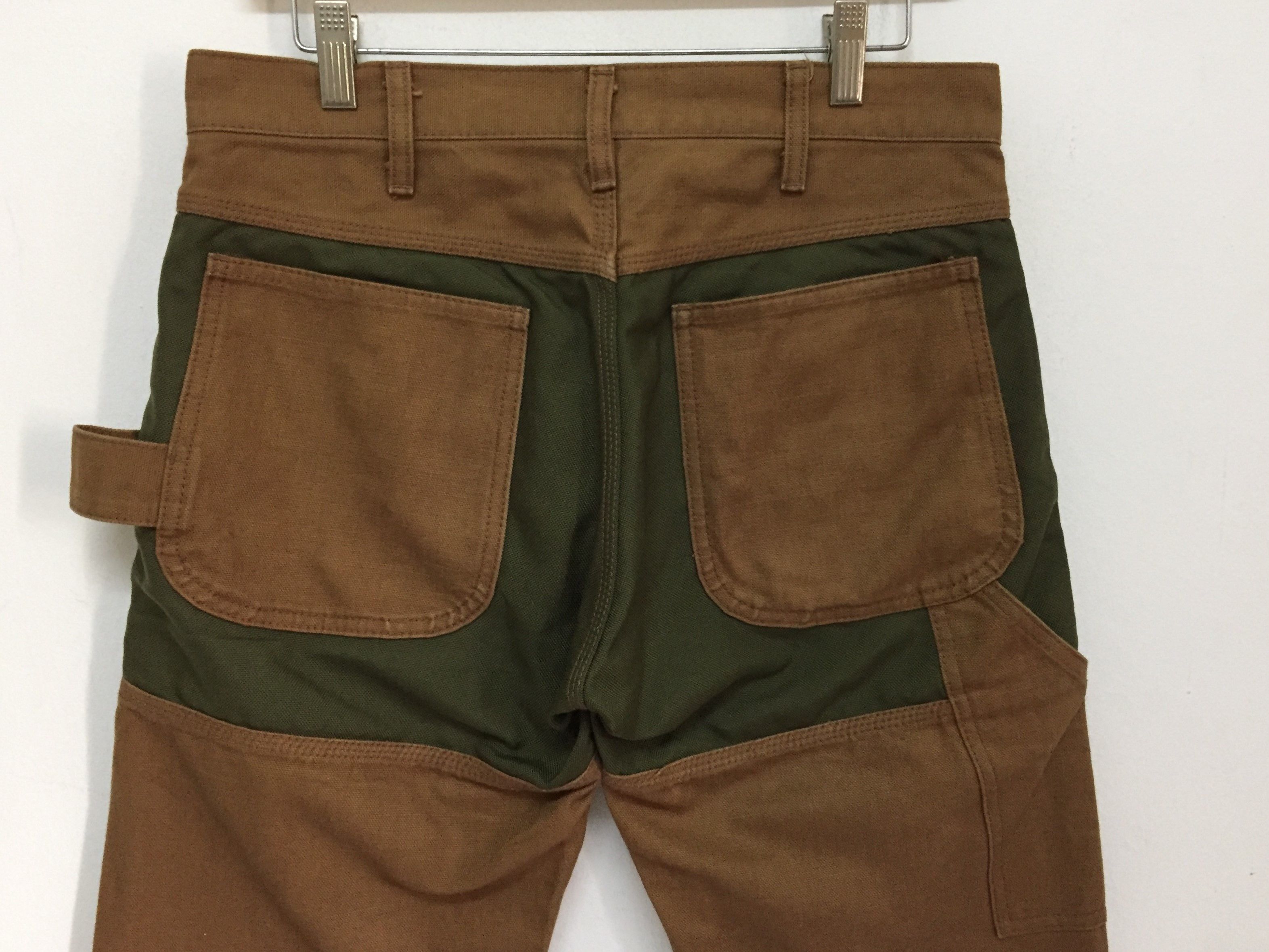 Comme des Garcons Homme AD09 Hybrid Duck work heavy carpenter pants Size US 30 / EU 46 - 3 Thumbnail