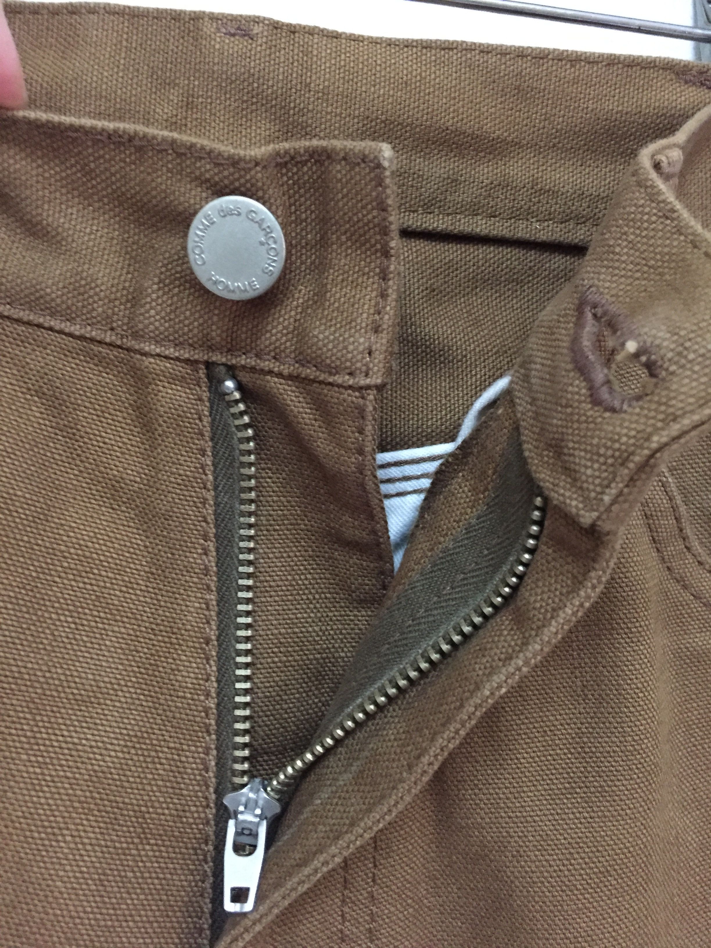 Comme des Garcons Homme AD09 Hybrid Duck work heavy carpenter pants Size US 30 / EU 46 - 7 Thumbnail