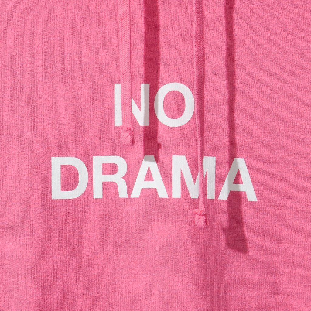 Anti Social Social Club DS ASSC White No Drama Logo Dramatic Pink Hoodie BAPE KITH Size US S / EU 44-46 / 1 - 5 Thumbnail