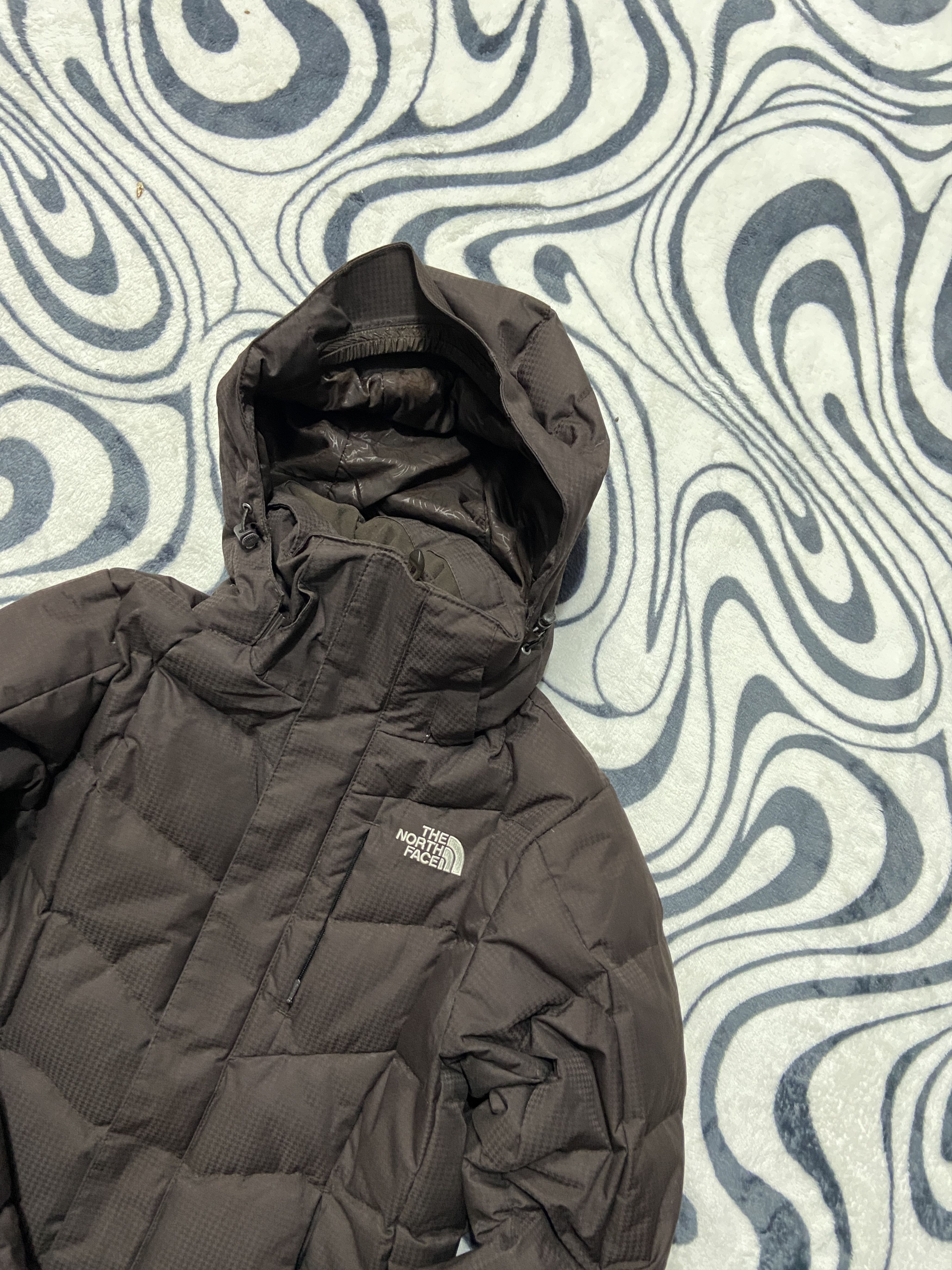 The North Face The North Face Puffer Jacket Brown Womens Ski Size US XS / EU 42 / 0 - 2 Thumbnail