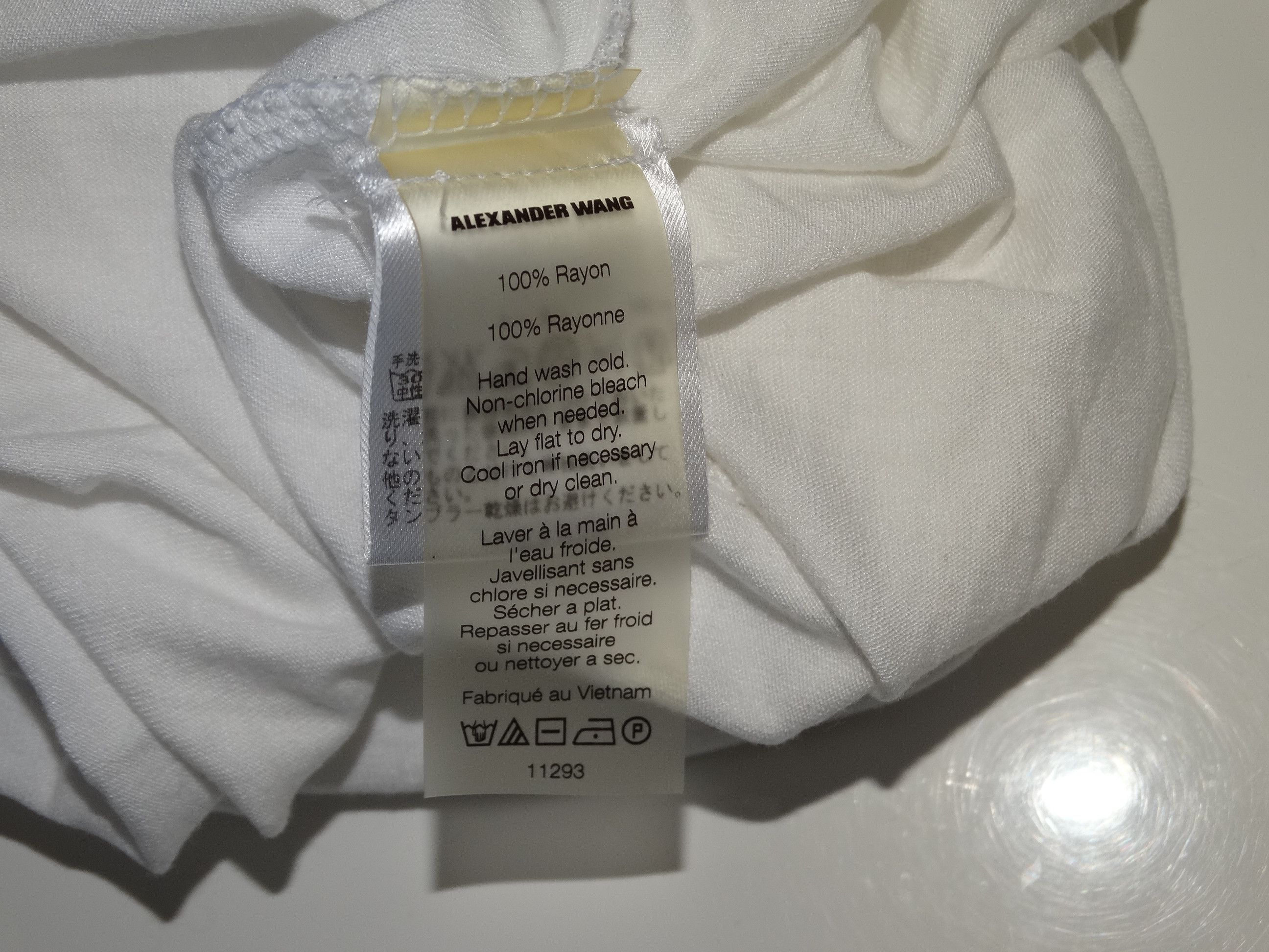 Alexander Wang × Designer G20 Alexander Wang pocket Tee size xs Size US XS / EU 42 / 0 - 3 Thumbnail