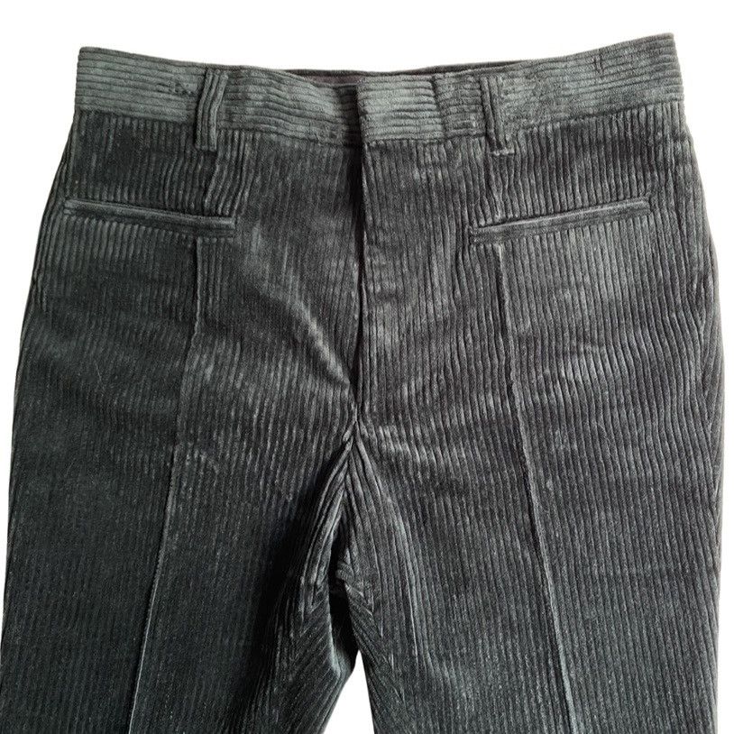Haider Ackermann FW15 Haider Ackermann Green Corduroy Skinny Pants Size US 31 - 3 Thumbnail