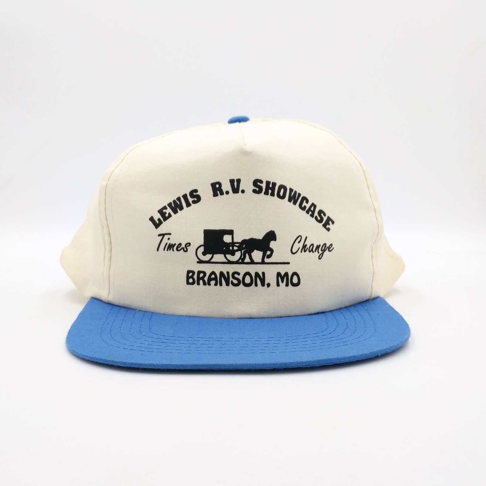 Vintage Vintage Lewis RV Showcase Snapback Trucker Hat Trailers 90s Size ONE SIZE - 2 Thumbnail