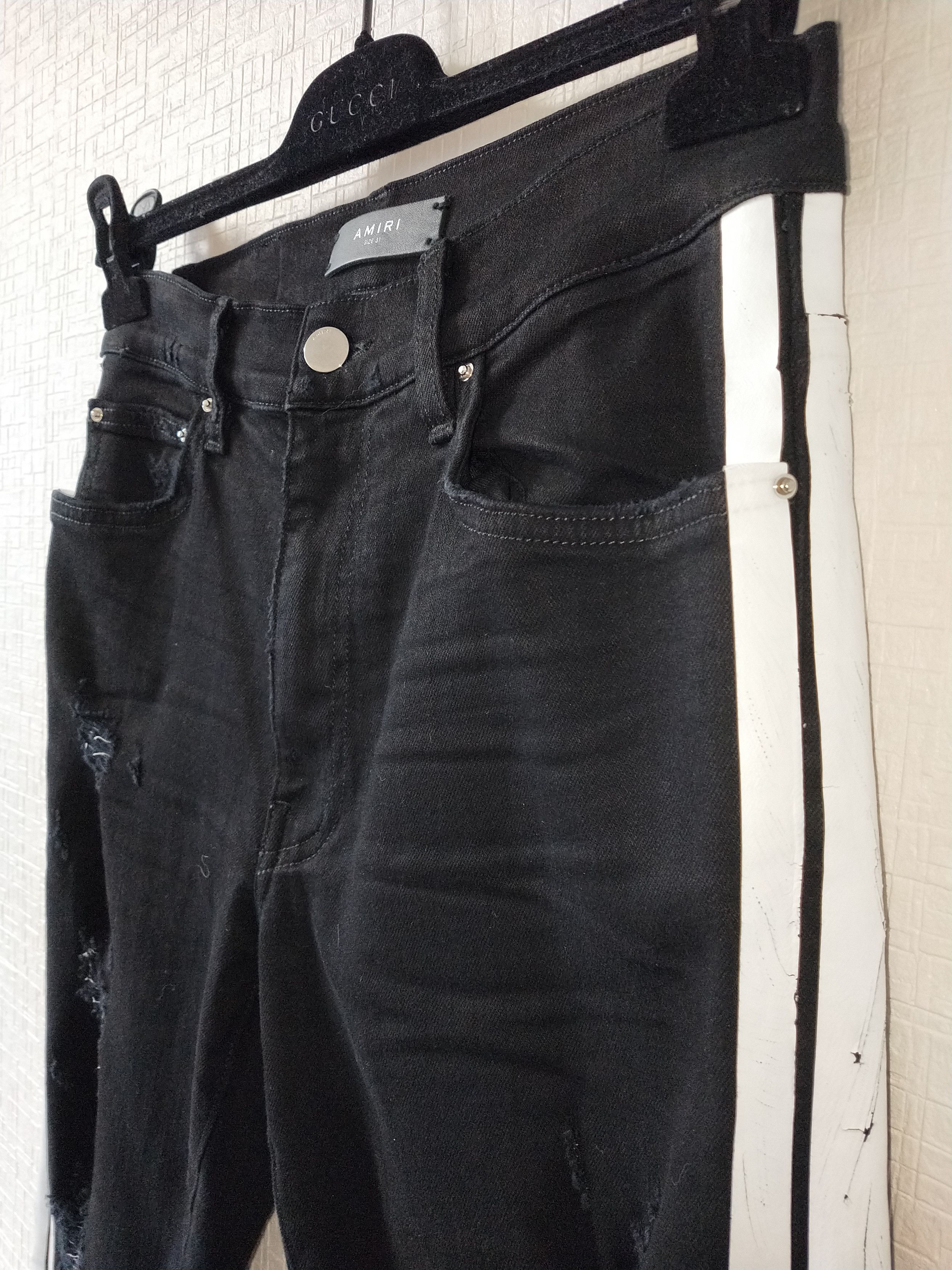 Amiri Track Jeans Size US 31 - 3 Thumbnail