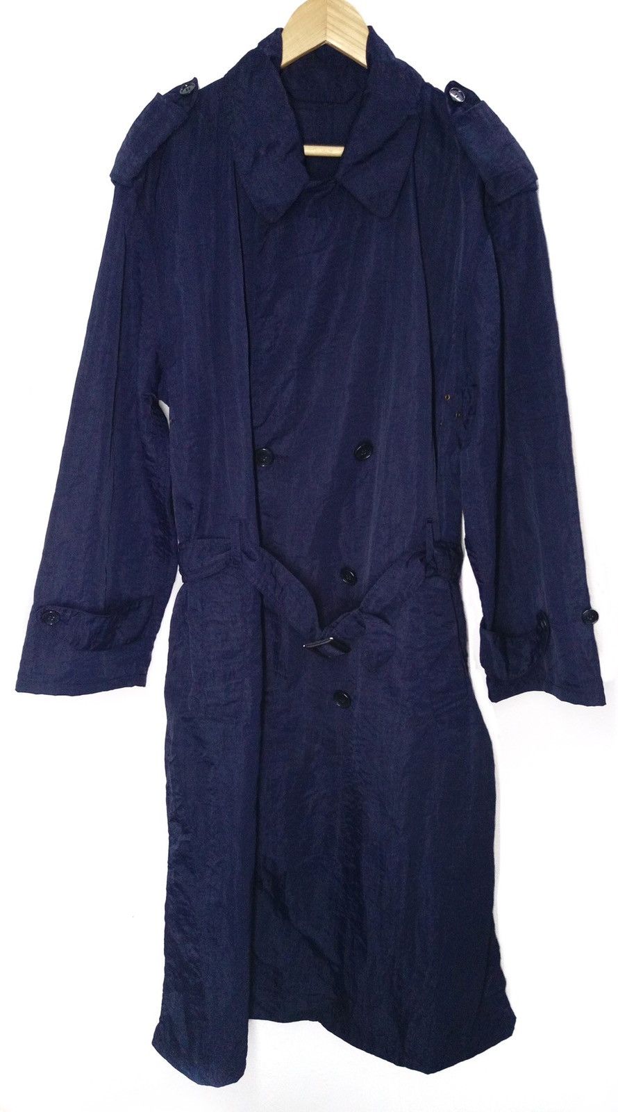 Japanese Brand × Karl Helmut × Pink House Karl Helmut Nylon Lightweight Oversized Trench Coat Jacket Size US L / EU 52-54 / 3 - 1 Thumbnail