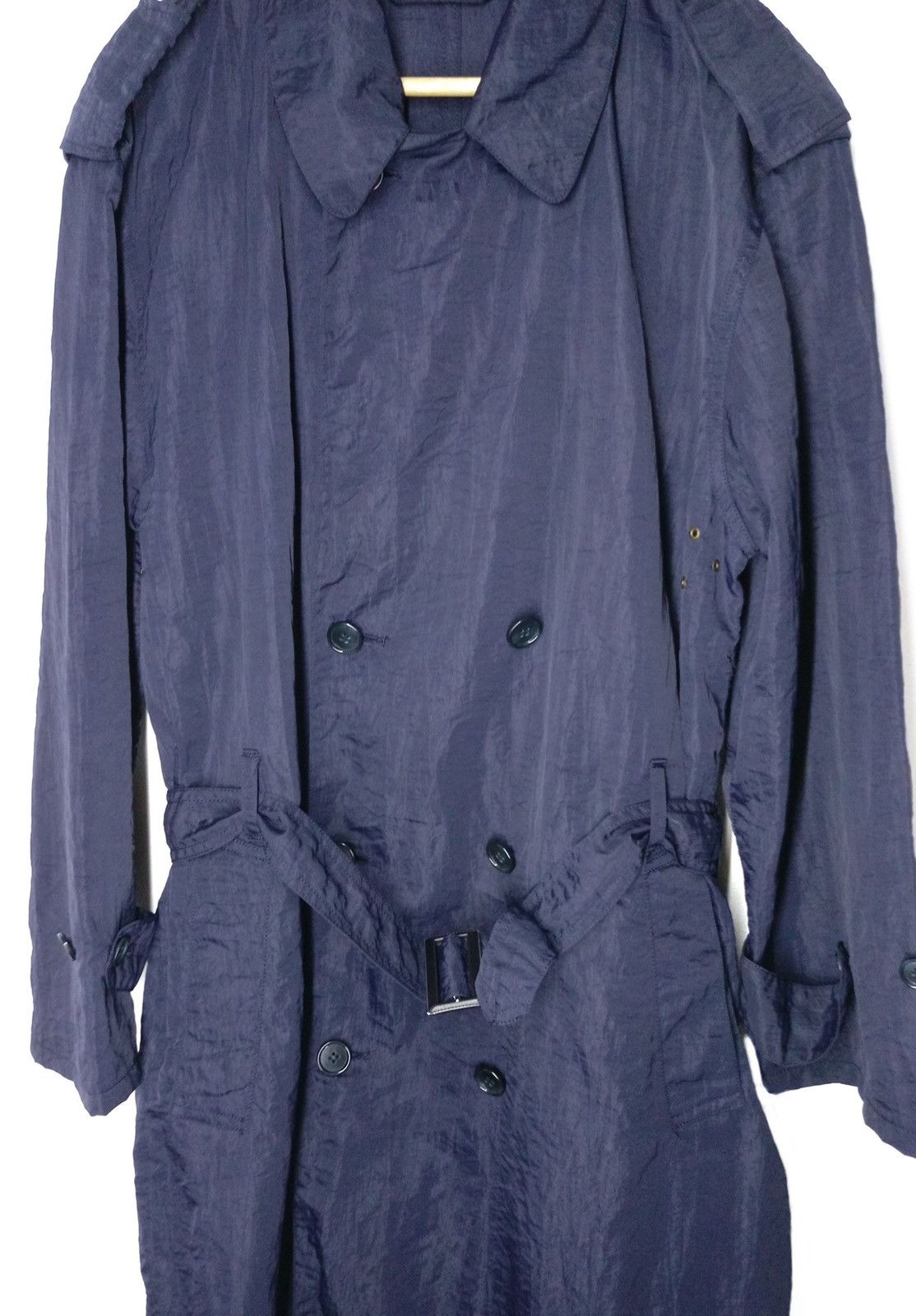 Japanese Brand × Karl Helmut × Pink House Karl Helmut Nylon Lightweight Oversized Trench Coat Jacket Size US L / EU 52-54 / 3 - 2 Thumbnail