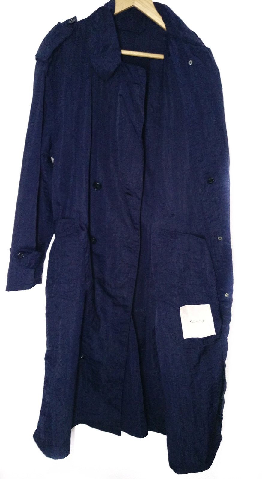 Japanese Brand × Karl Helmut × Pink House Karl Helmut Nylon Lightweight Oversized Trench Coat Jacket Size US L / EU 52-54 / 3 - 4 Thumbnail