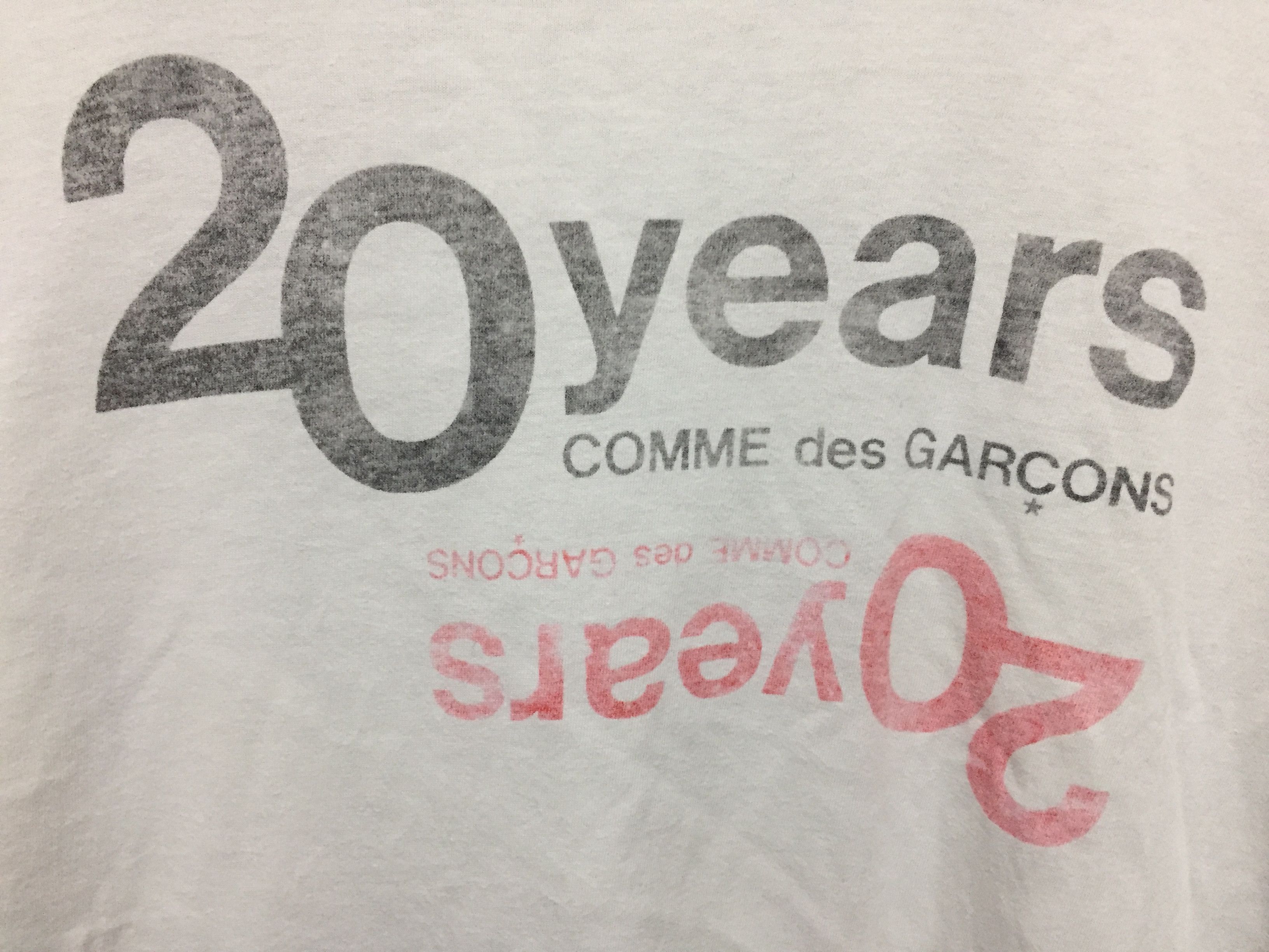 Comme des Garcons Homme 🔥1992 CDH Homme anniversary tee Size US L / EU 52-54 / 3 - 4 Thumbnail