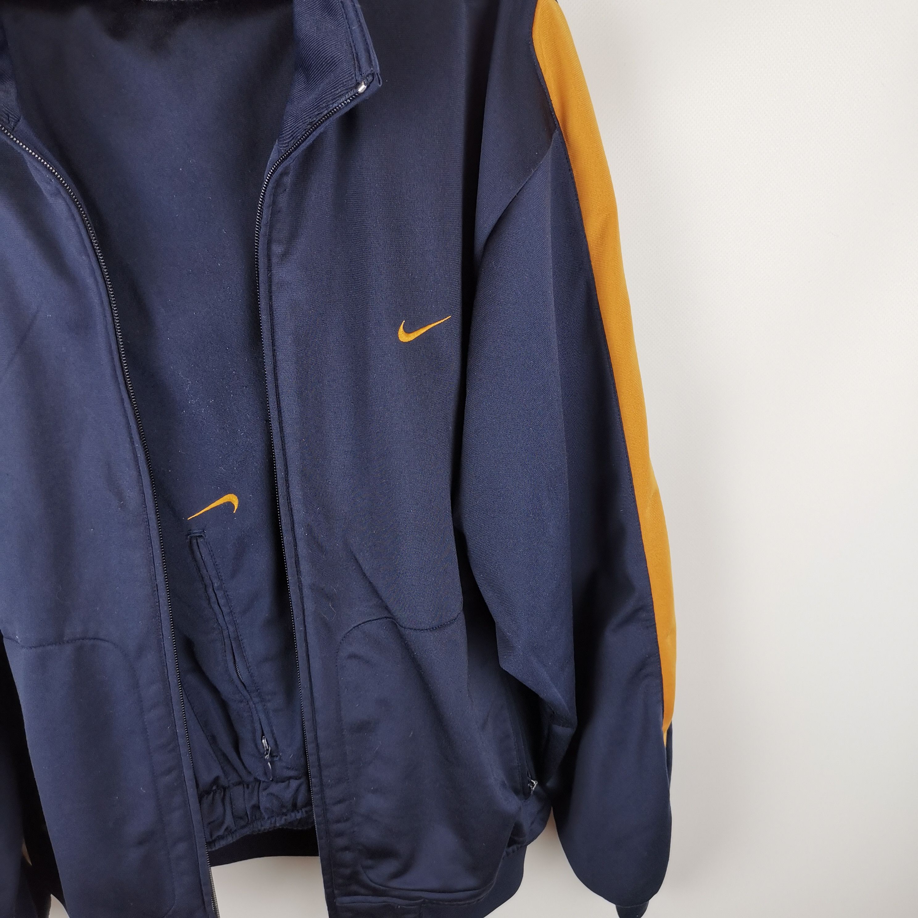 Nike Nike vintage 90s big logo swoosh blue track suit Size US S / EU 44-46 / 1 - 4 Thumbnail
