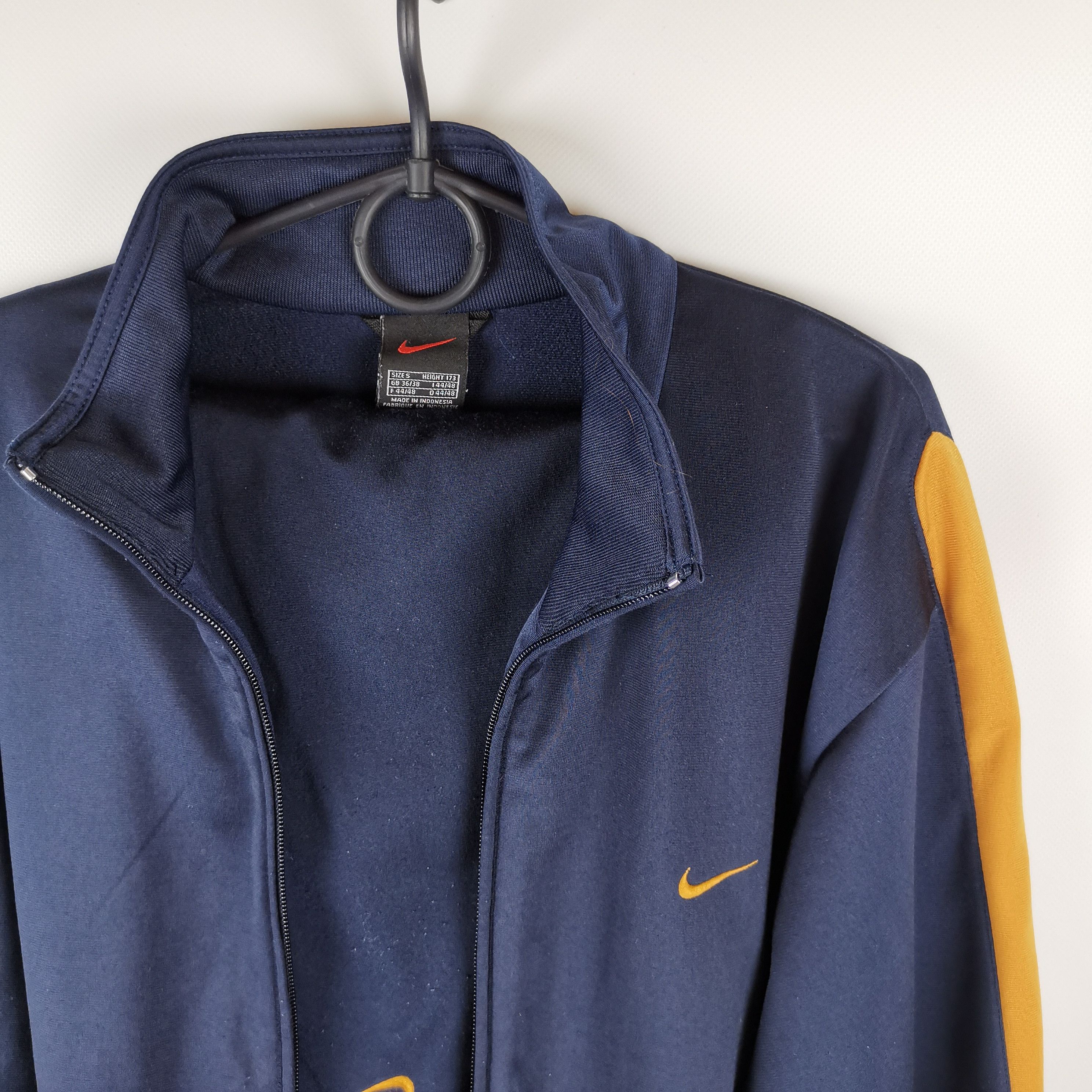 Nike Nike vintage 90s big logo swoosh blue track suit Size US S / EU 44-46 / 1 - 7 Thumbnail