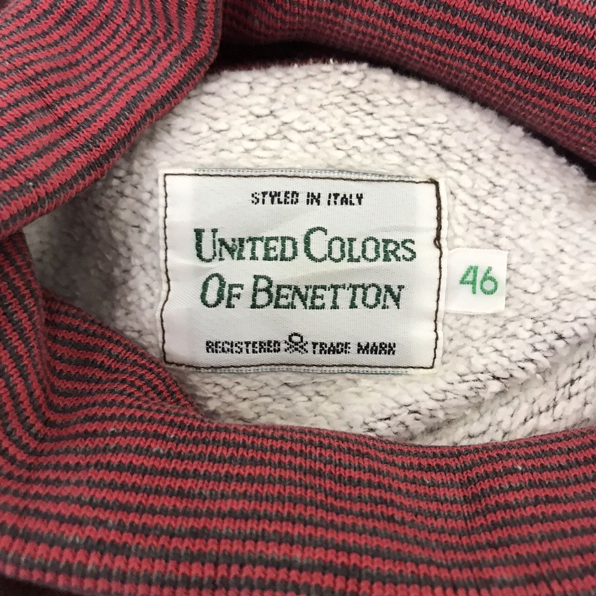 Benetton Vtg 88 UCOB United Color Of BENETTON Racing Team Sweatshirt Size US M / EU 48-50 / 2 - 5 Thumbnail