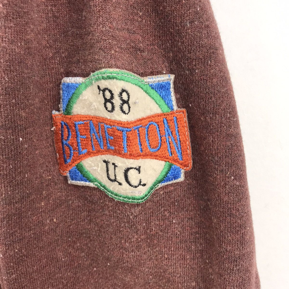 Benetton Vtg 88 UCOB United Color Of BENETTON Racing Team Sweatshirt Size US M / EU 48-50 / 2 - 4 Thumbnail