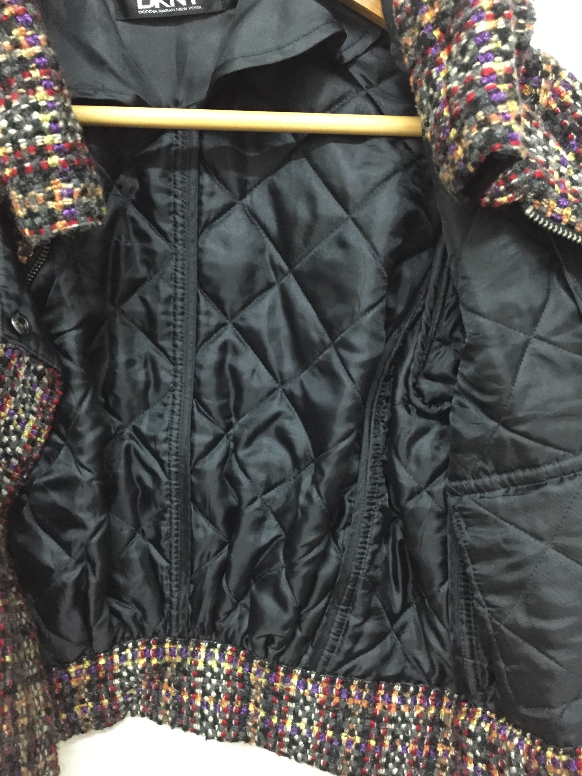 DKNY embroidered multicolor wool crop jacket Size S / US 4 / IT 40 - 11 Thumbnail