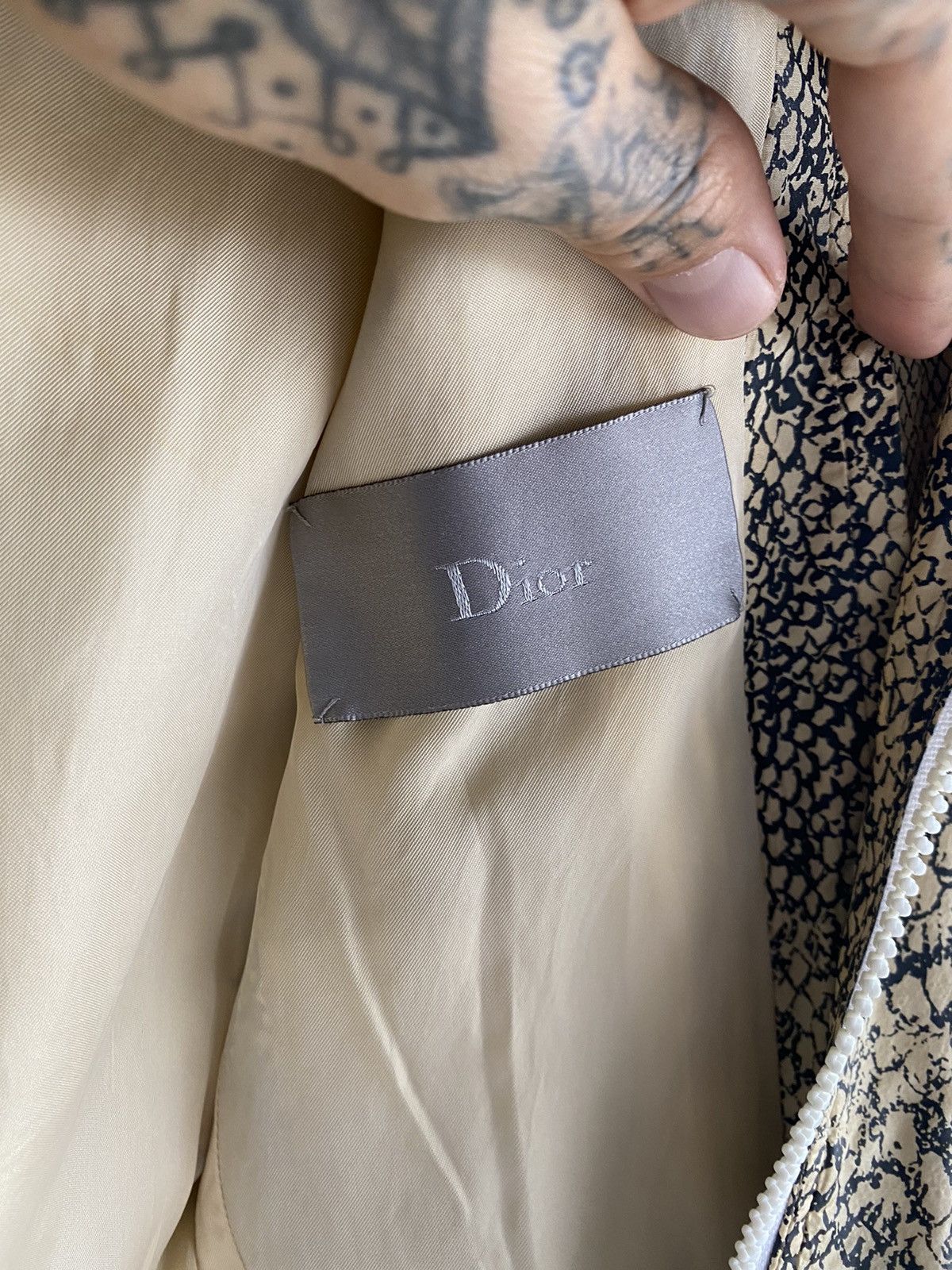 Dior × Hedi Slimane Dior Homme SS06 Runway Look #51 Python Print SILK Jacket Size US S / EU 44-46 / 1 - 7 Thumbnail