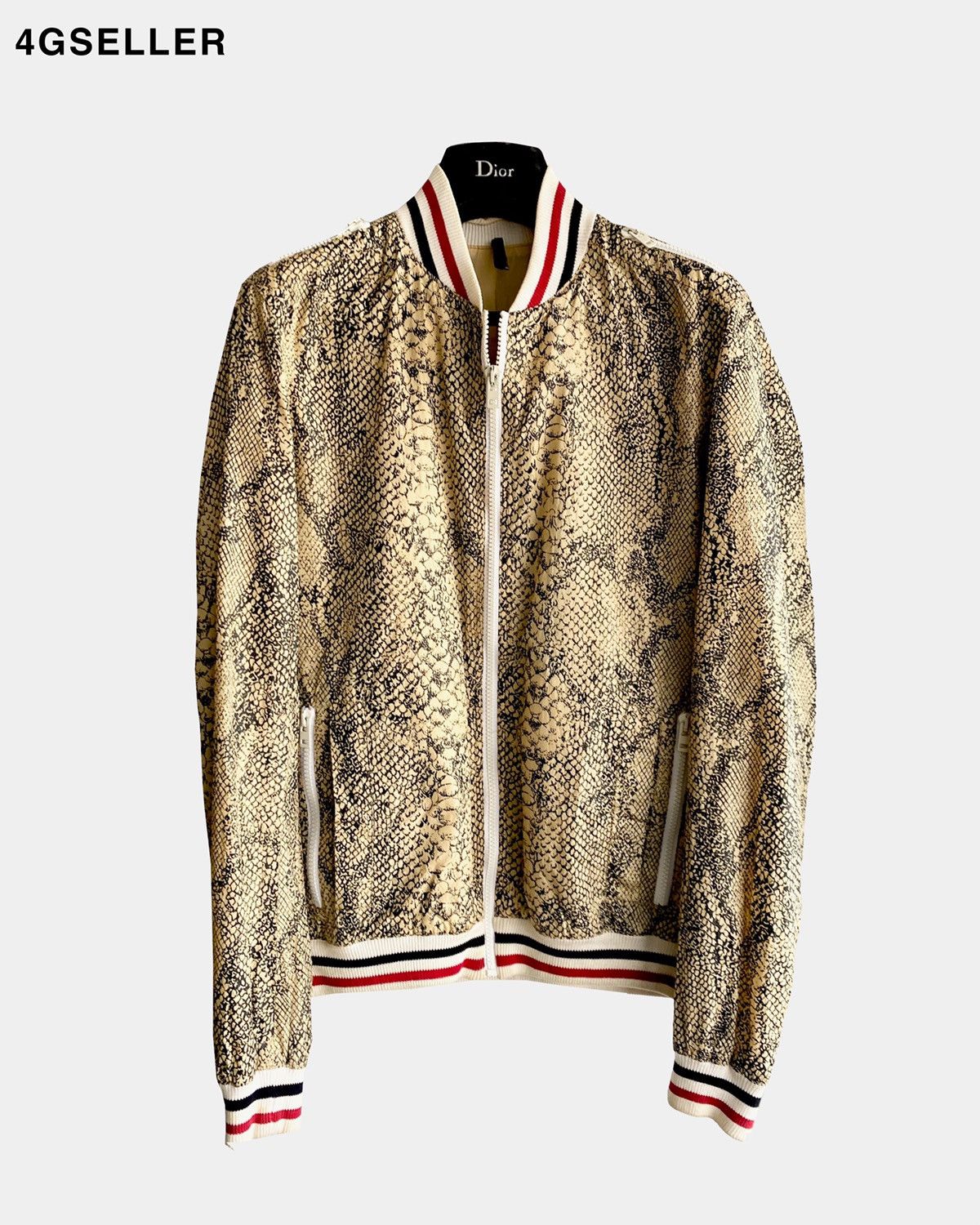 Dior × Hedi Slimane Dior Homme SS06 Runway Look #51 Python Print