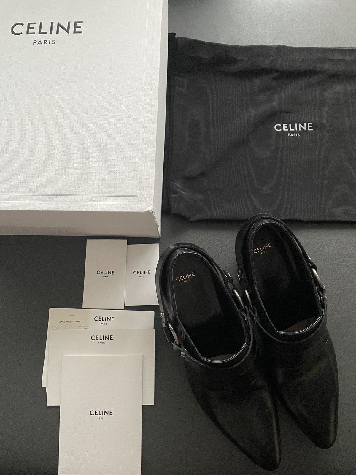 Celine × Hedi Slimane Rare Brand New Celine by Hedi Slimane Runway Boots Size US 10 / EU 43 - 25 Thumbnail