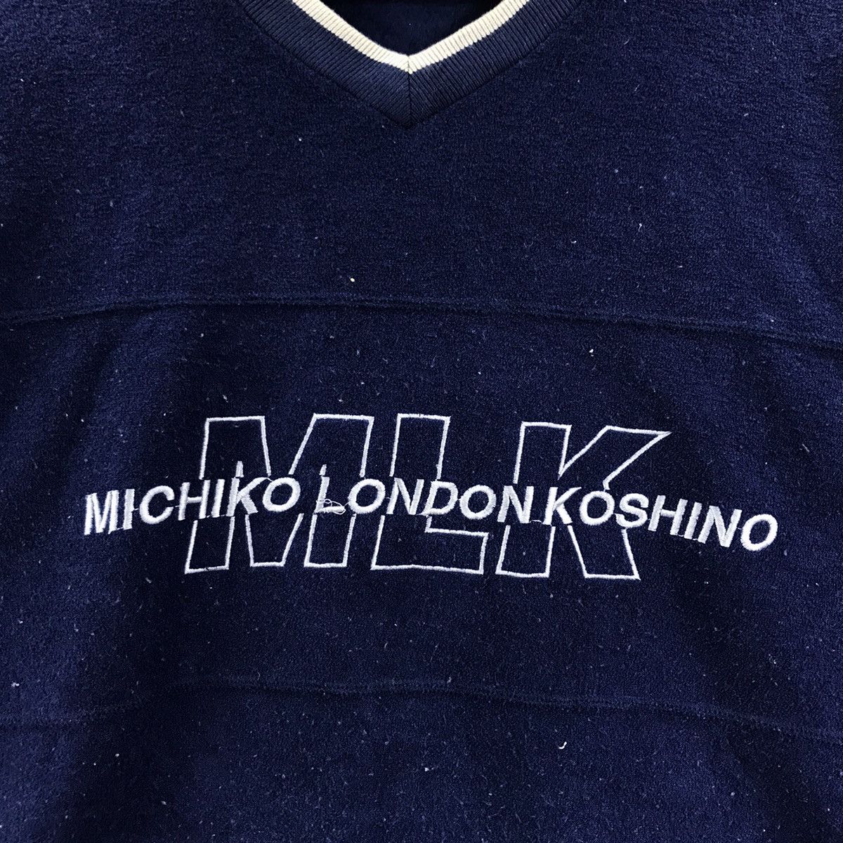 Michiko Koshino London MICHIKO LONDON KOSHINO Japanese Designer Blue Sweatshirt Size US M / EU 48-50 / 2 - 3 Thumbnail