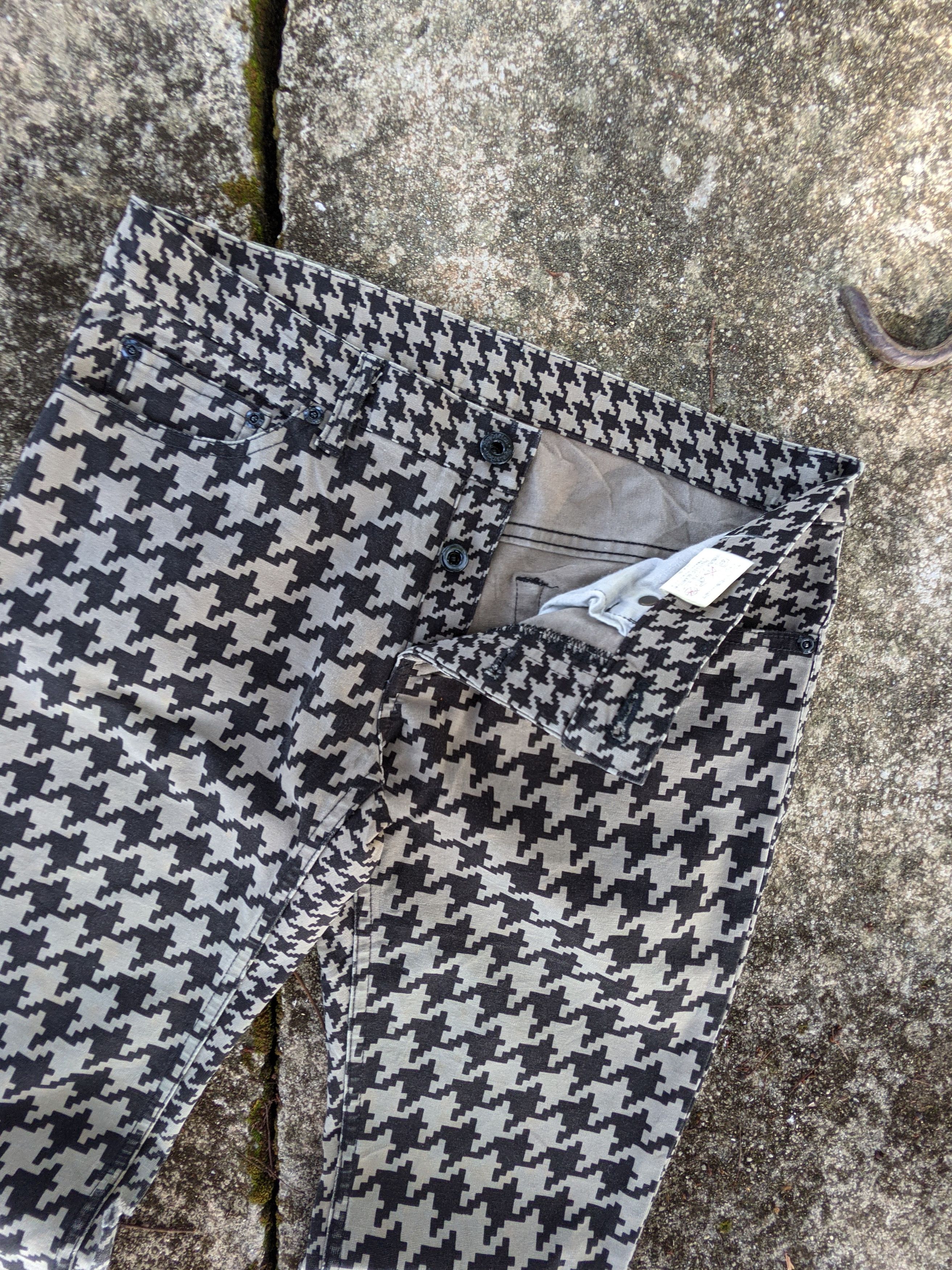 Hysteric Glamour Hysteric Glamour Houndstooth Skinny Pants Size 29" - 4 Thumbnail