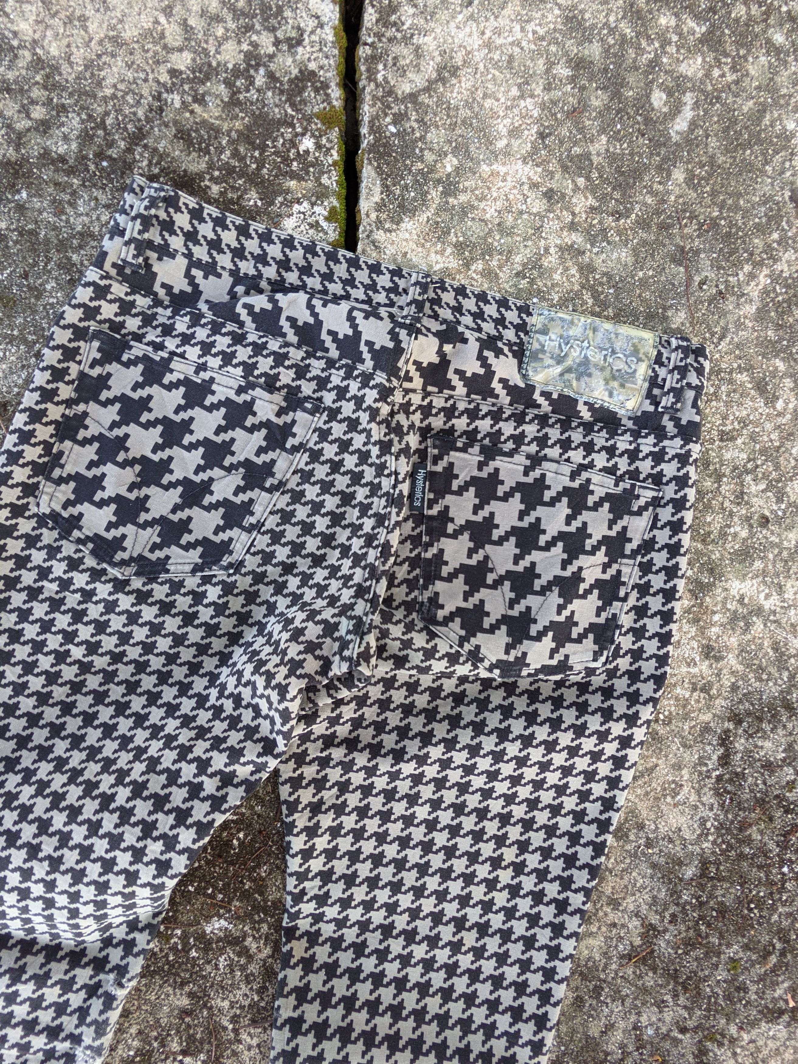 Hysteric Glamour Hysteric Glamour Houndstooth Skinny Pants Size 29" - 7 Thumbnail