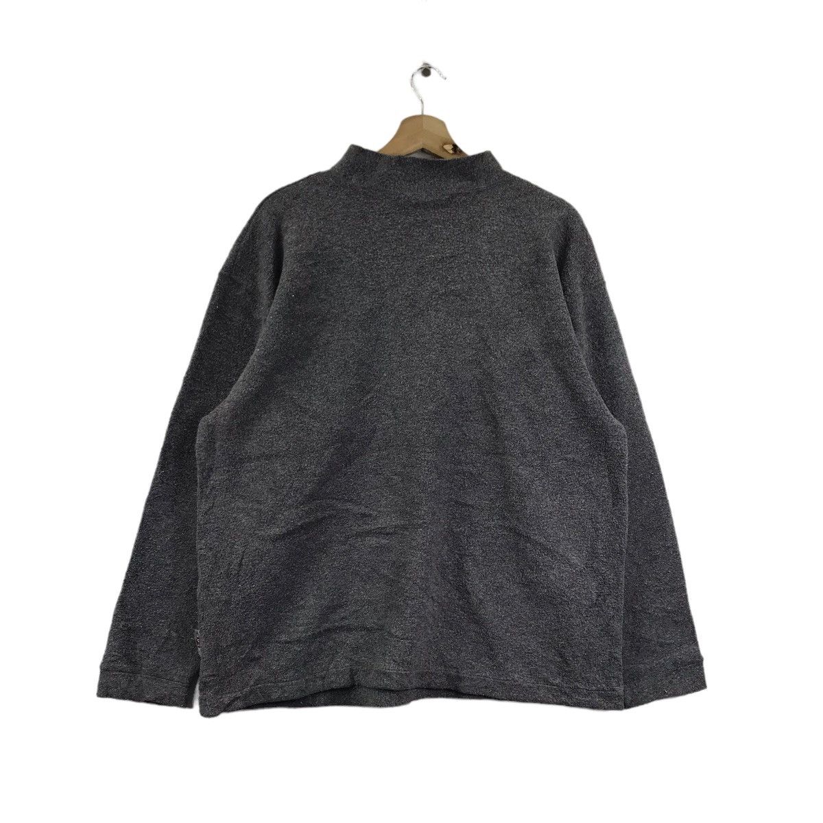 Vintage Vintage BEAR SURF BOARD Fleece Grey Sweatshirt Size US L / EU 52-54 / 3 - 9 Thumbnail