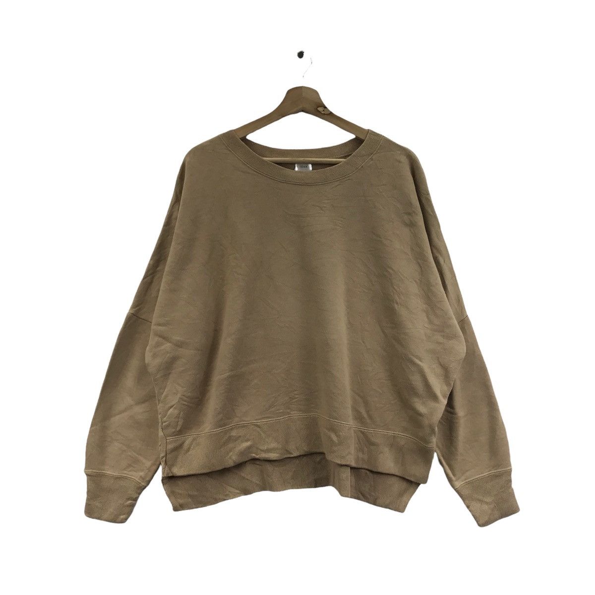 Vintage IENA Japanese Brand Plain Brown Pullover Sweatshirt Size US XXL / EU 58 / 5 - 1 Thumbnail