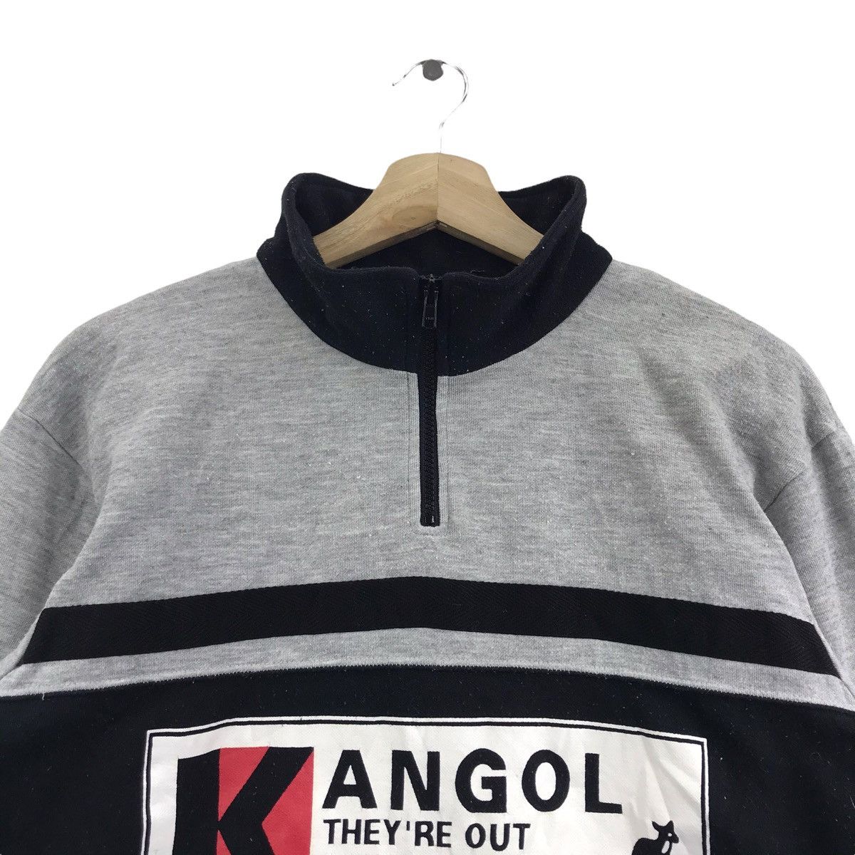 Kangol KANGOL SPORT Big Print Streetwear Hip Hop Rap Sweatshirt Size US M / EU 48-50 / 2 - 2 Thumbnail